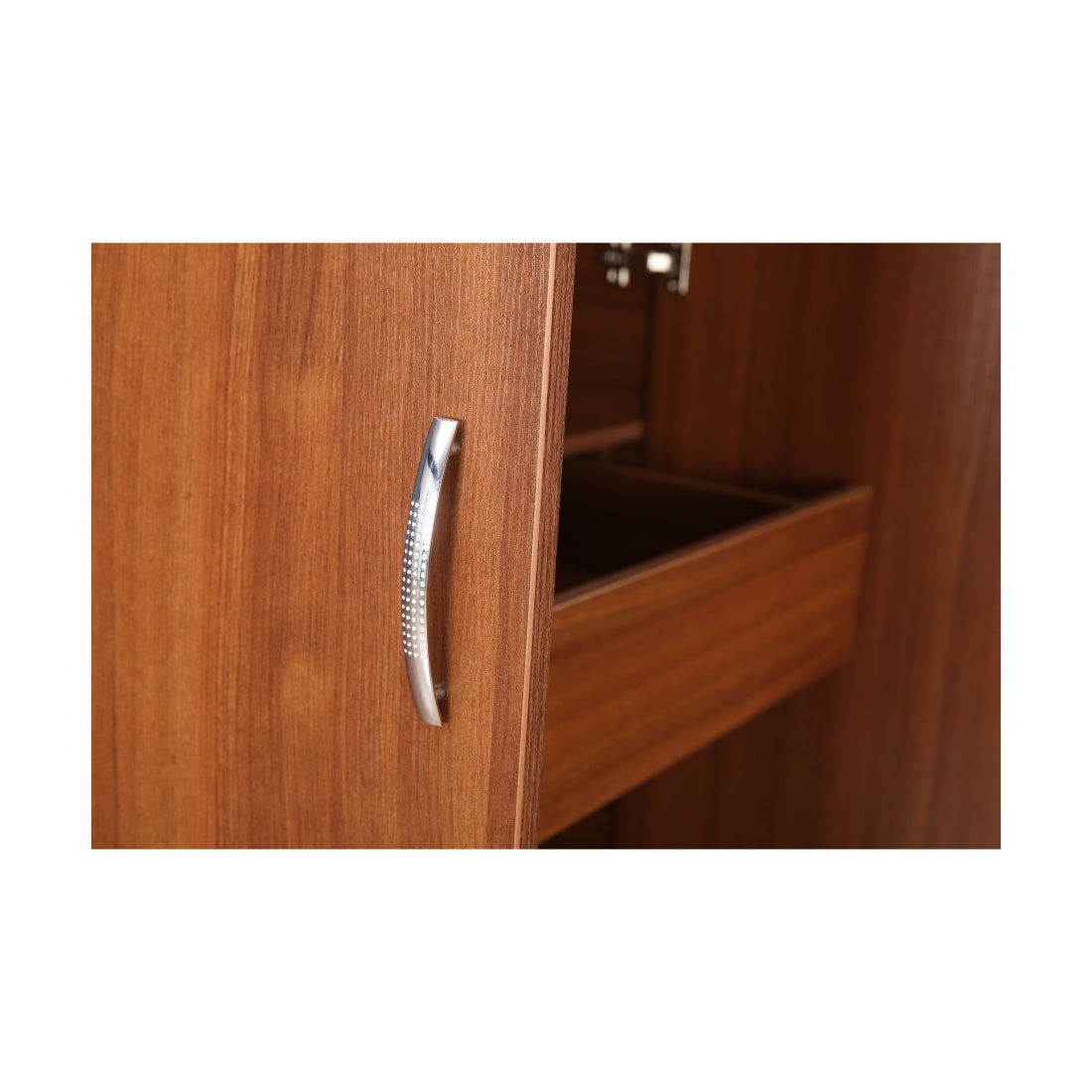 Ultima 4 door wardrobe in Walnut Colour