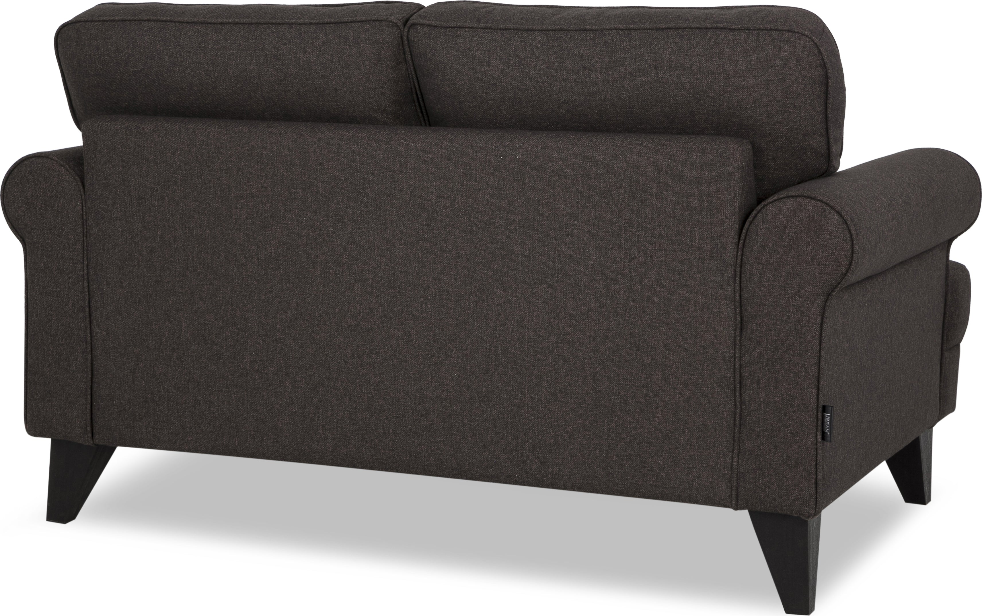 Understated Charm (Paddington 3 + 2 Seater Sofa Set Dark Brown + Antwerp Flute Centre Table)