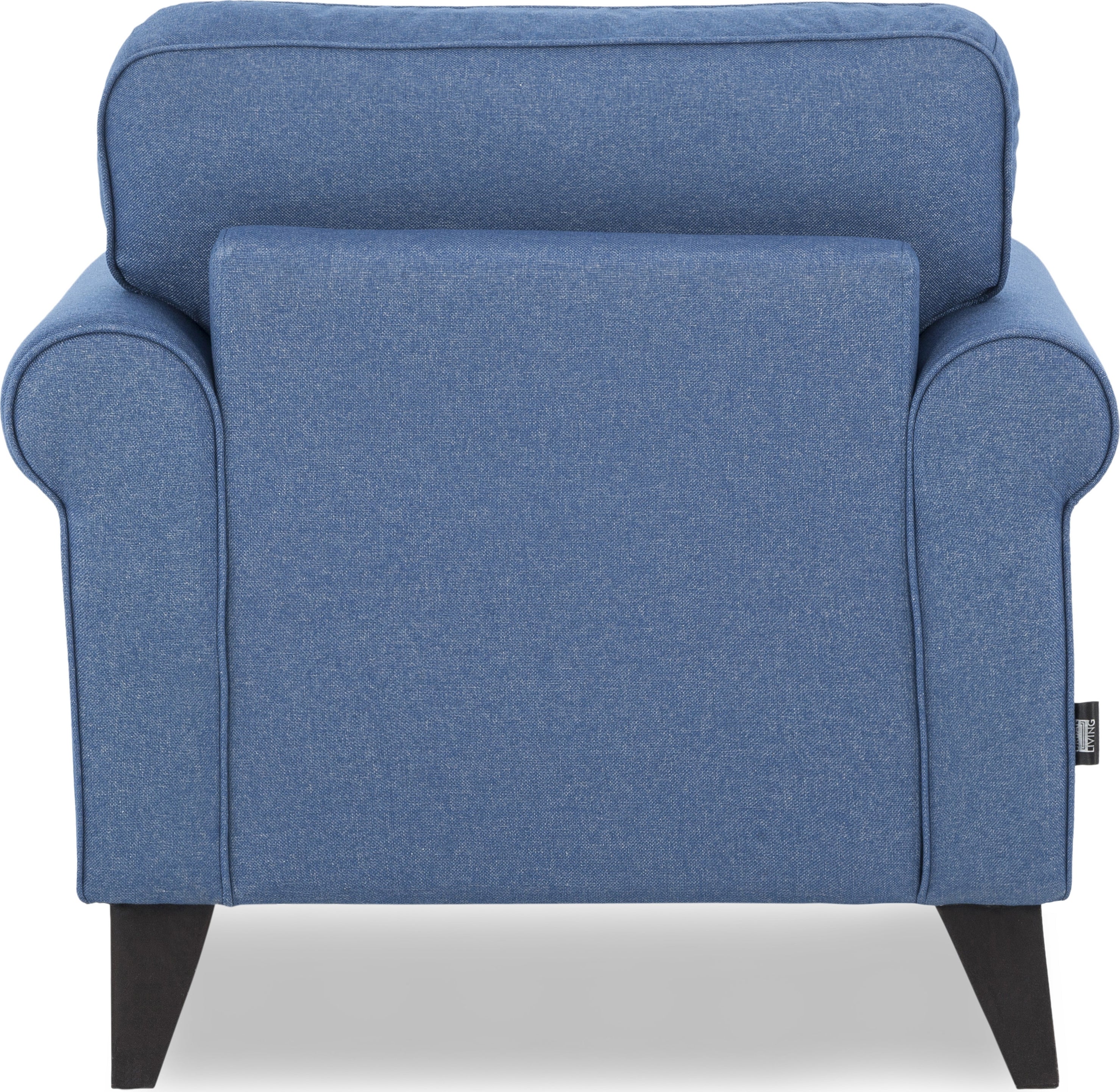 Paddington Fabric Single Seater Sofa in Blue Colour