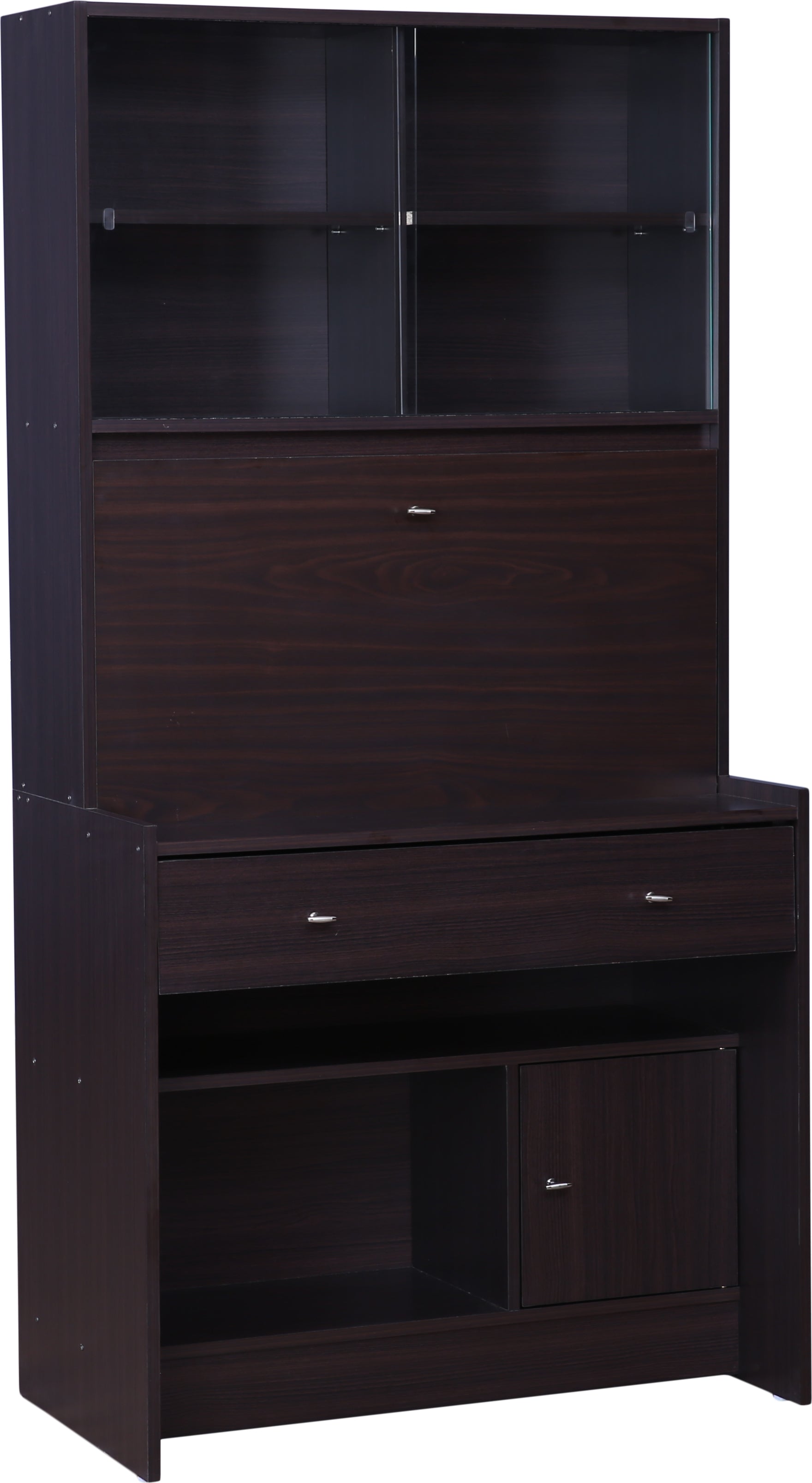 Rhombus Study Table Study Table in Wenge Colour