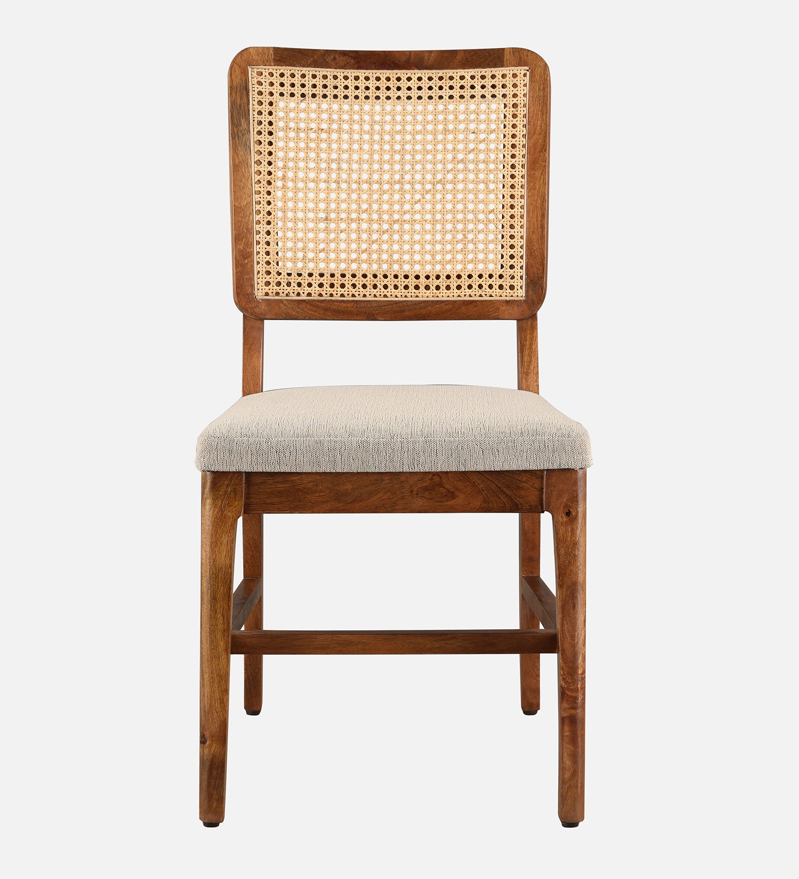 Siam Marble Top Dining Chair (Set Of 2) in Walnut Colour