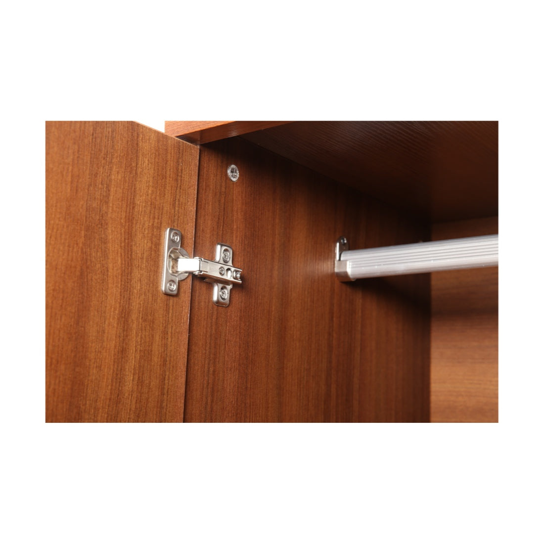 Ultima 4 door wardrobe in Walnut Colour