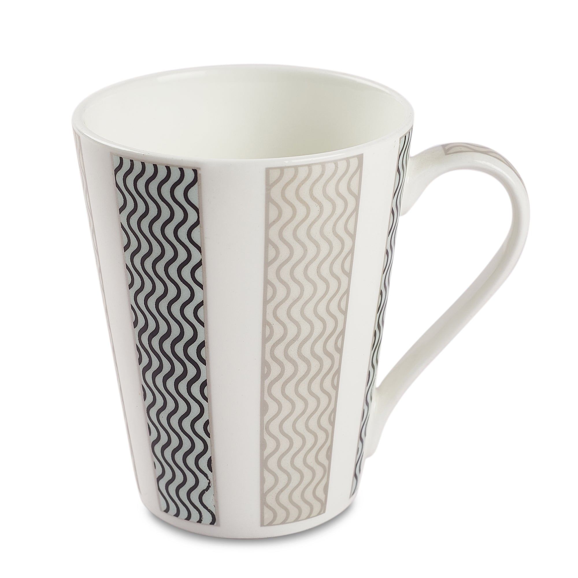 Sapphire Bone China Coffee Mug Set of 4 in Blue Colour