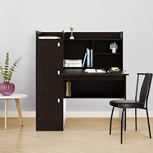 Ace Engineered Wood Study Table in Wenge Colour