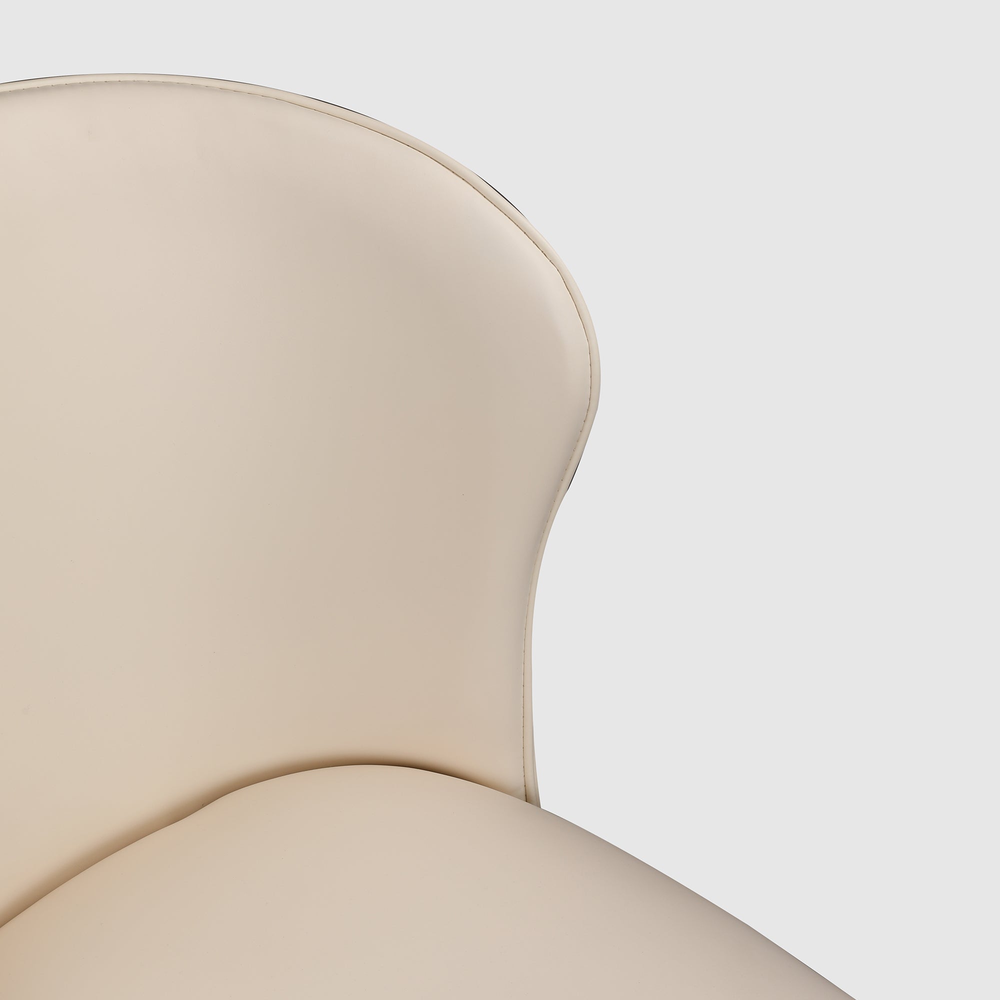 Henry Solidwood Dining Chair (Set of 2) in Beige & Gold Colour