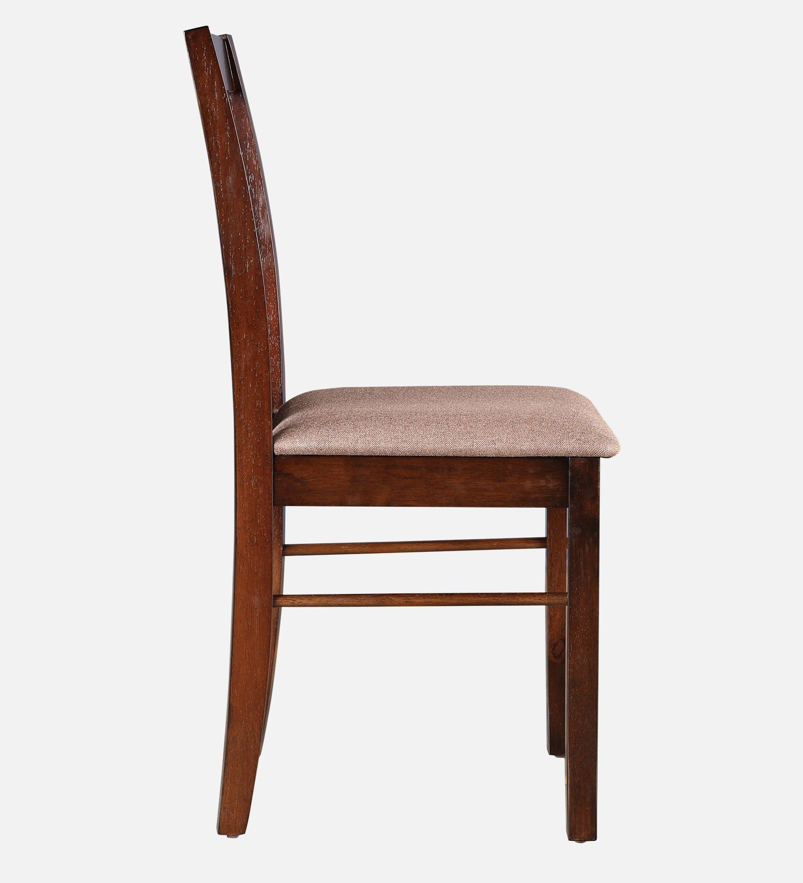 Aravali Rubber Wood Dining Chair Set Of 2 in Antique Cherry Colour