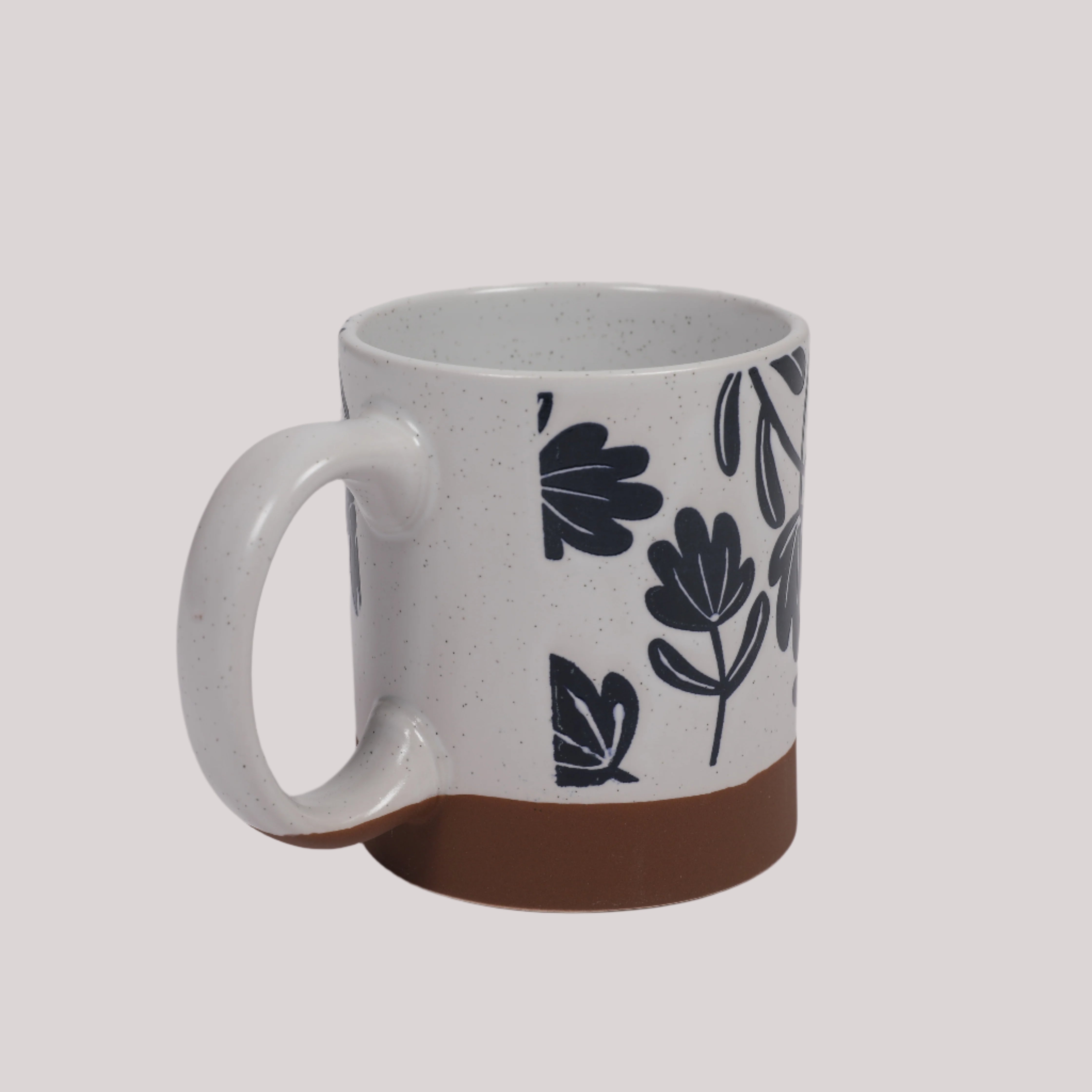 Living Essence Stoneware Mug White 280ml Set of 2Pcs