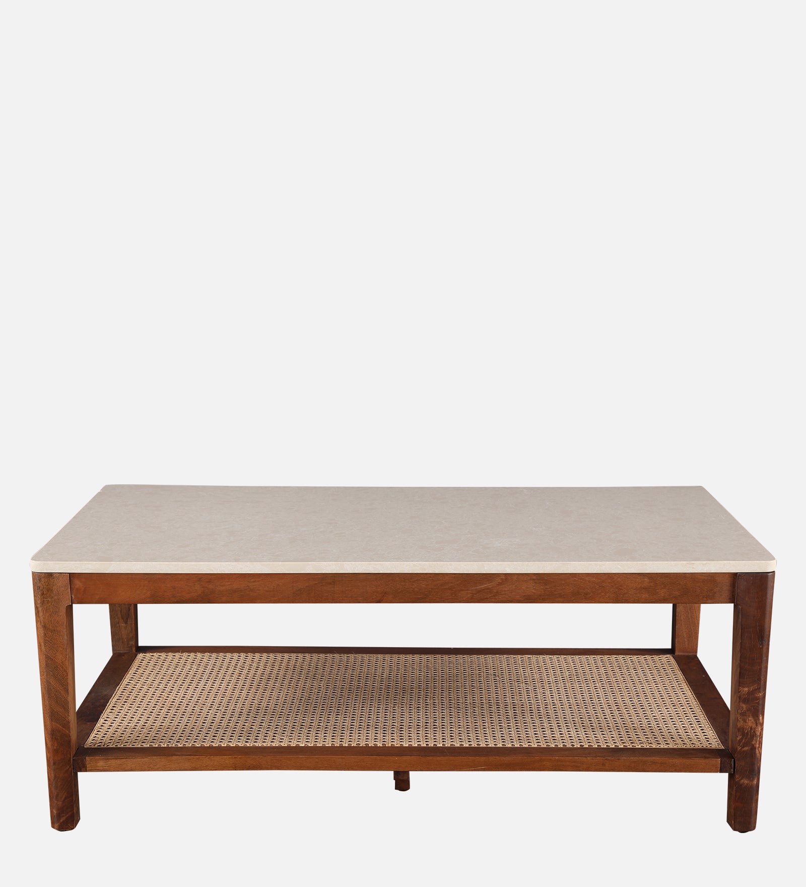 Siam Acacia Wood Center Table in Beige Colour