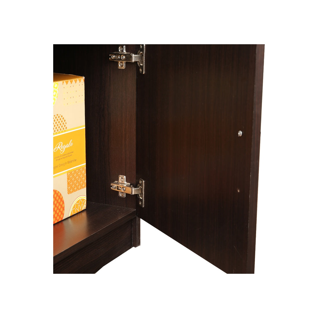 Missouri Engineered Wood Wall Unit in Dark Walnut Colour