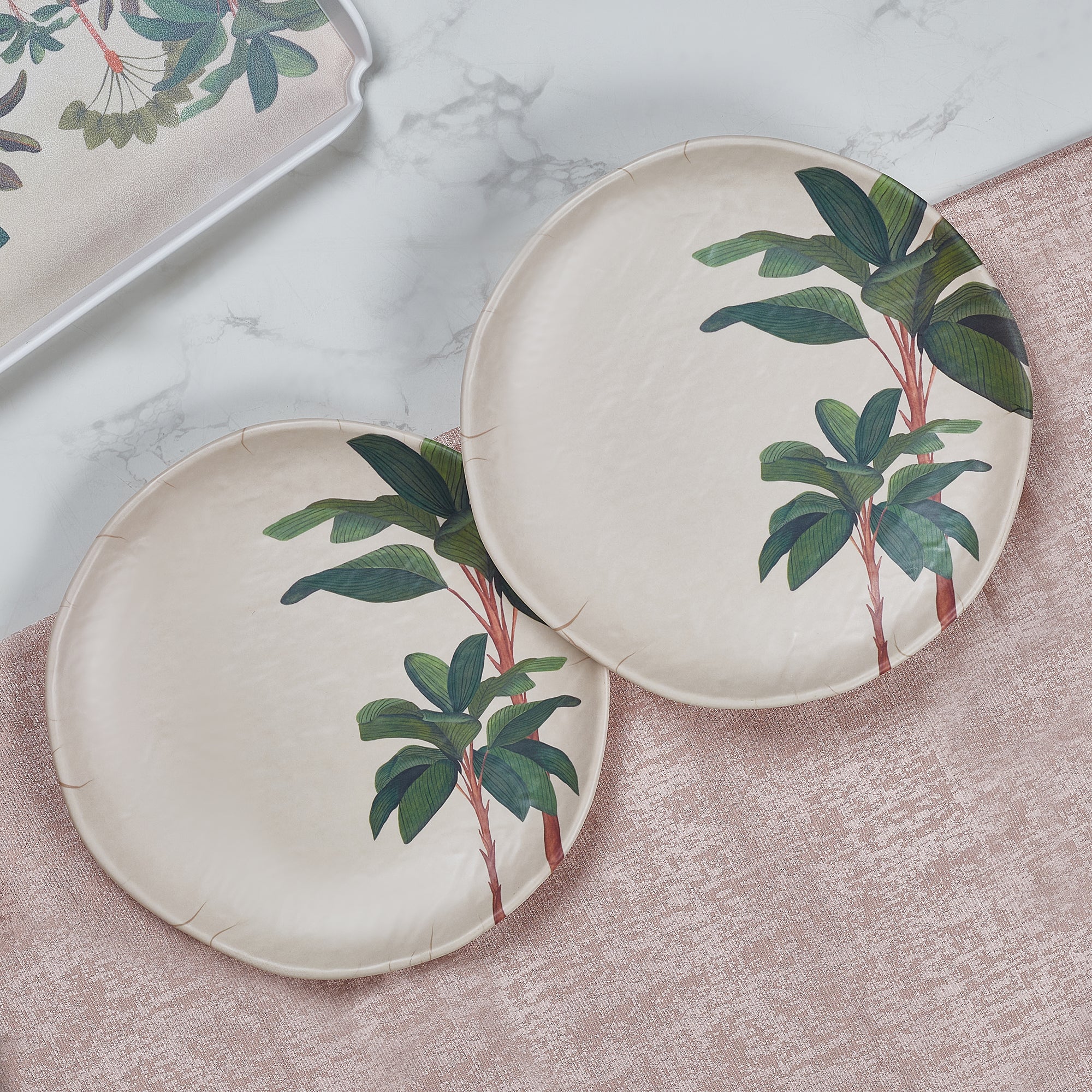 Living Essence Oasis Dinner Plate 10.5 inch Set of 2Pcs