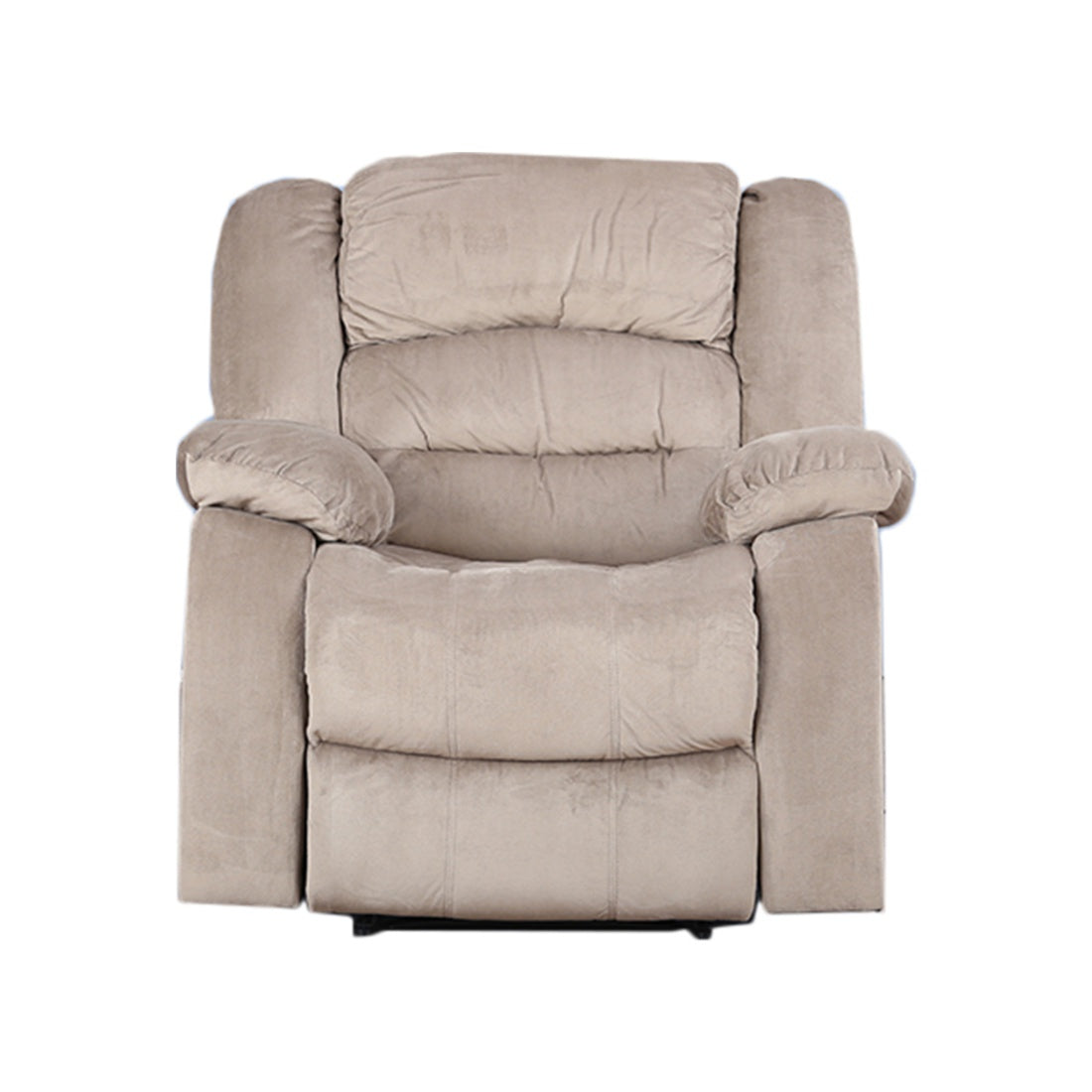 Bradford Fabric Single Seater Recliner in Beige Colour