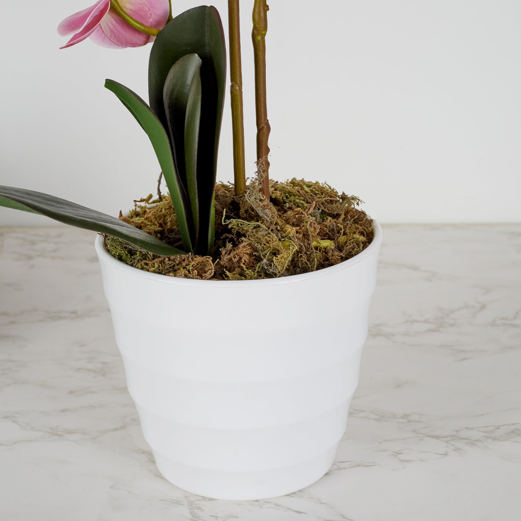 Ilana Artificial Orchid Potted Plant 45Cm in Pink Colour