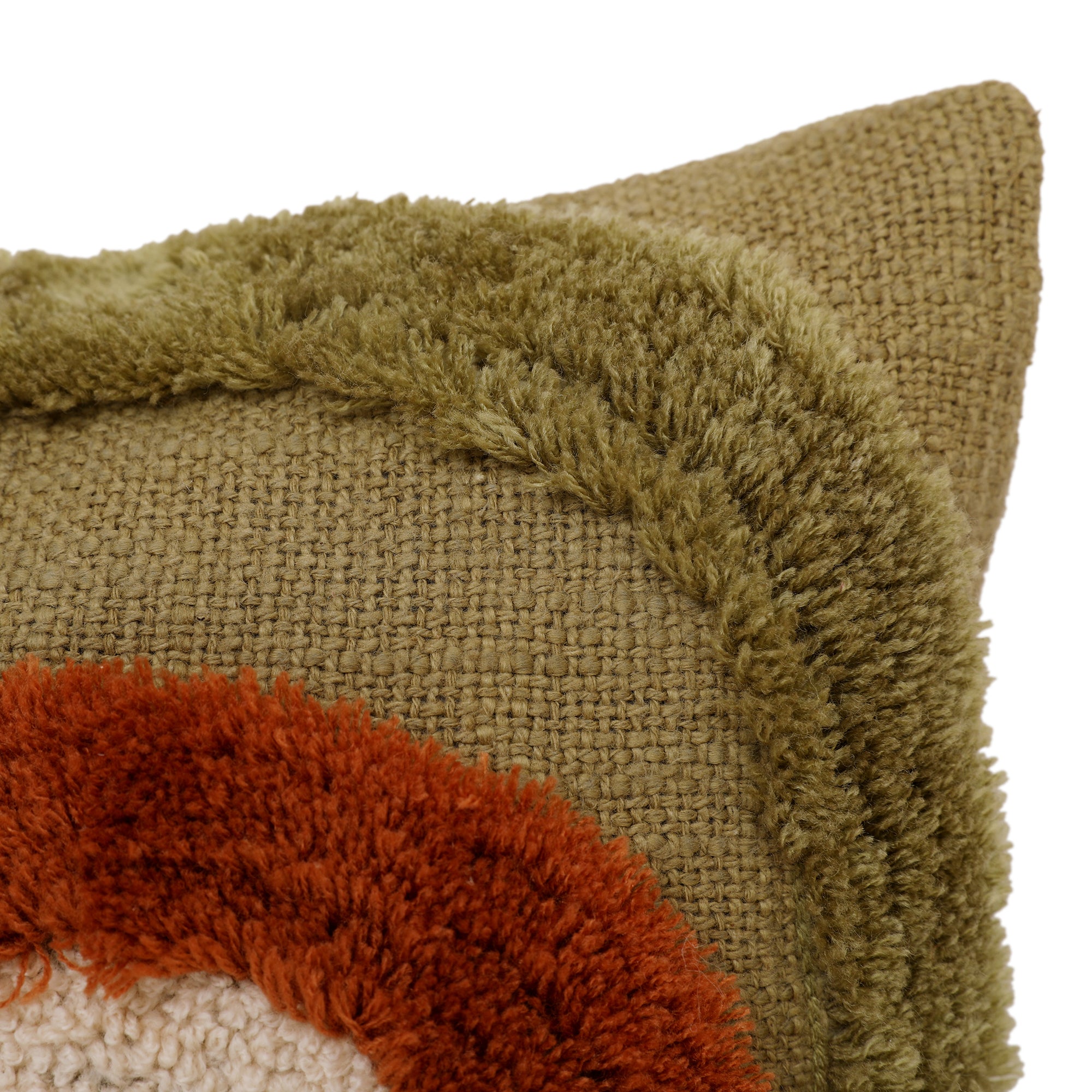 Modern Chic Cushion Cover Multi Green, 30X30cm