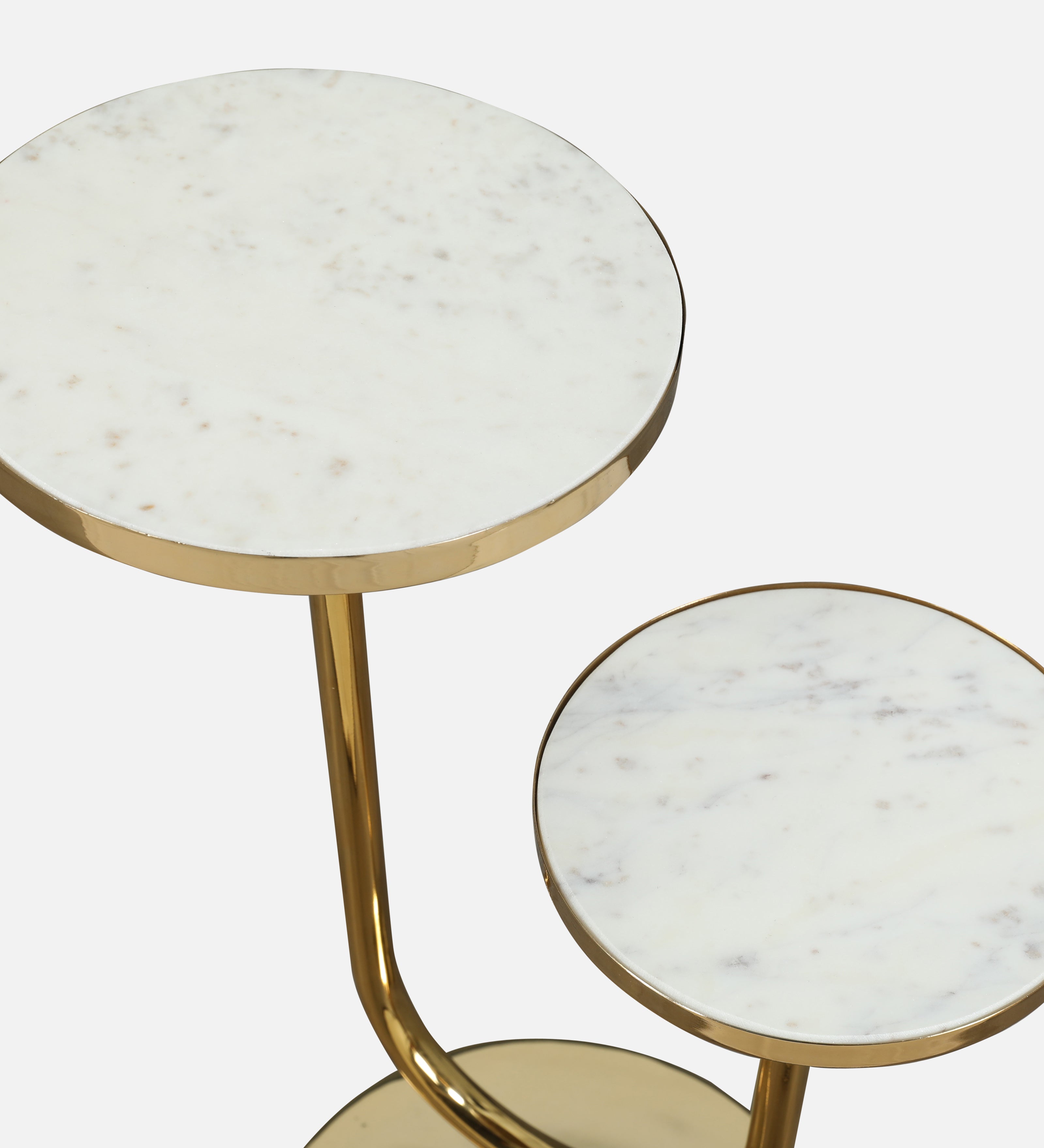 Marcel Metal Table in Gold Colour