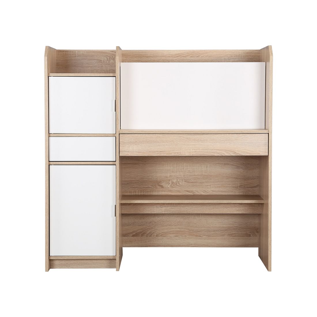 Florence Study Table in White Colour