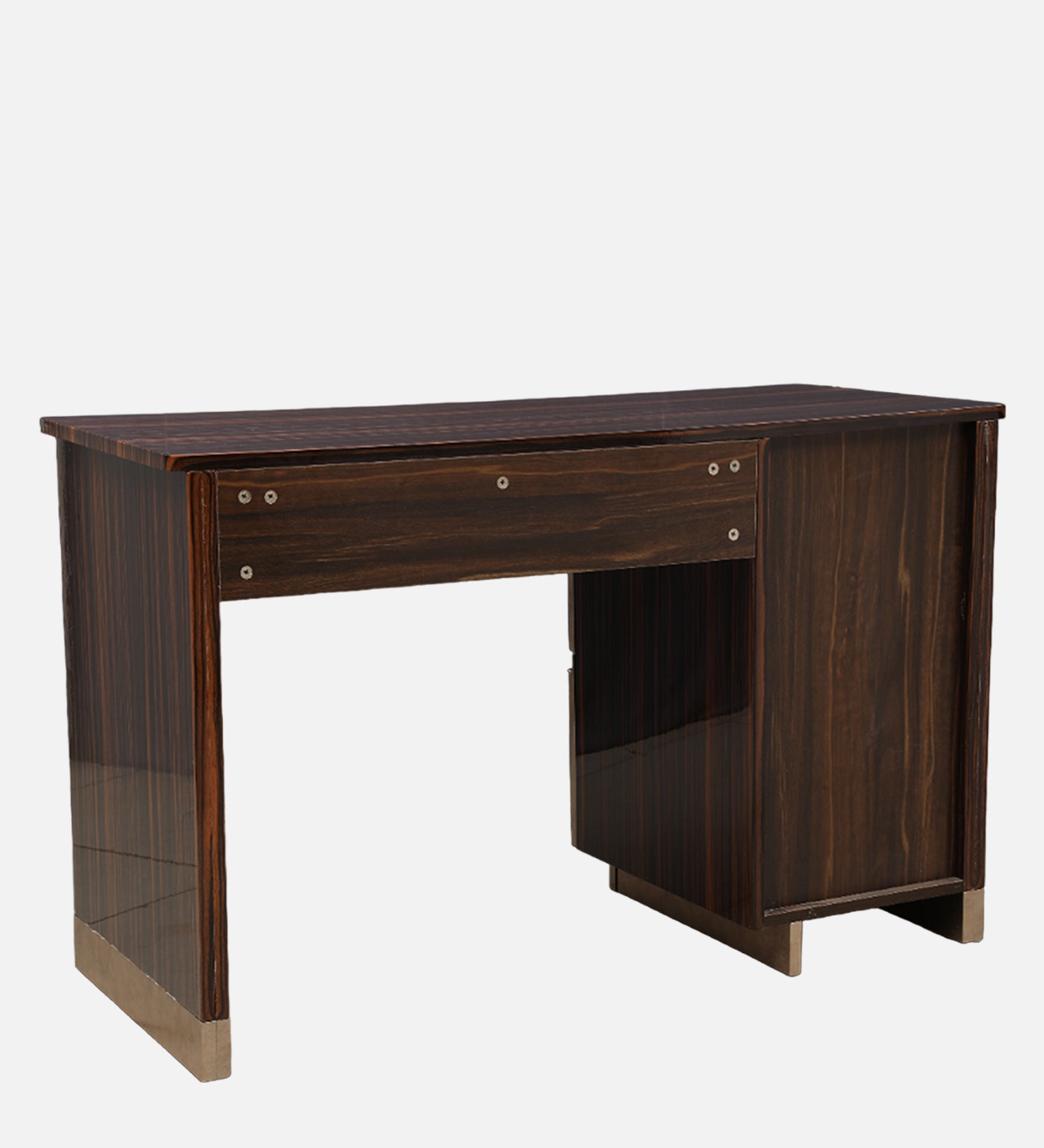 Arabella Dresser With Mirror in Matt Gold Colour