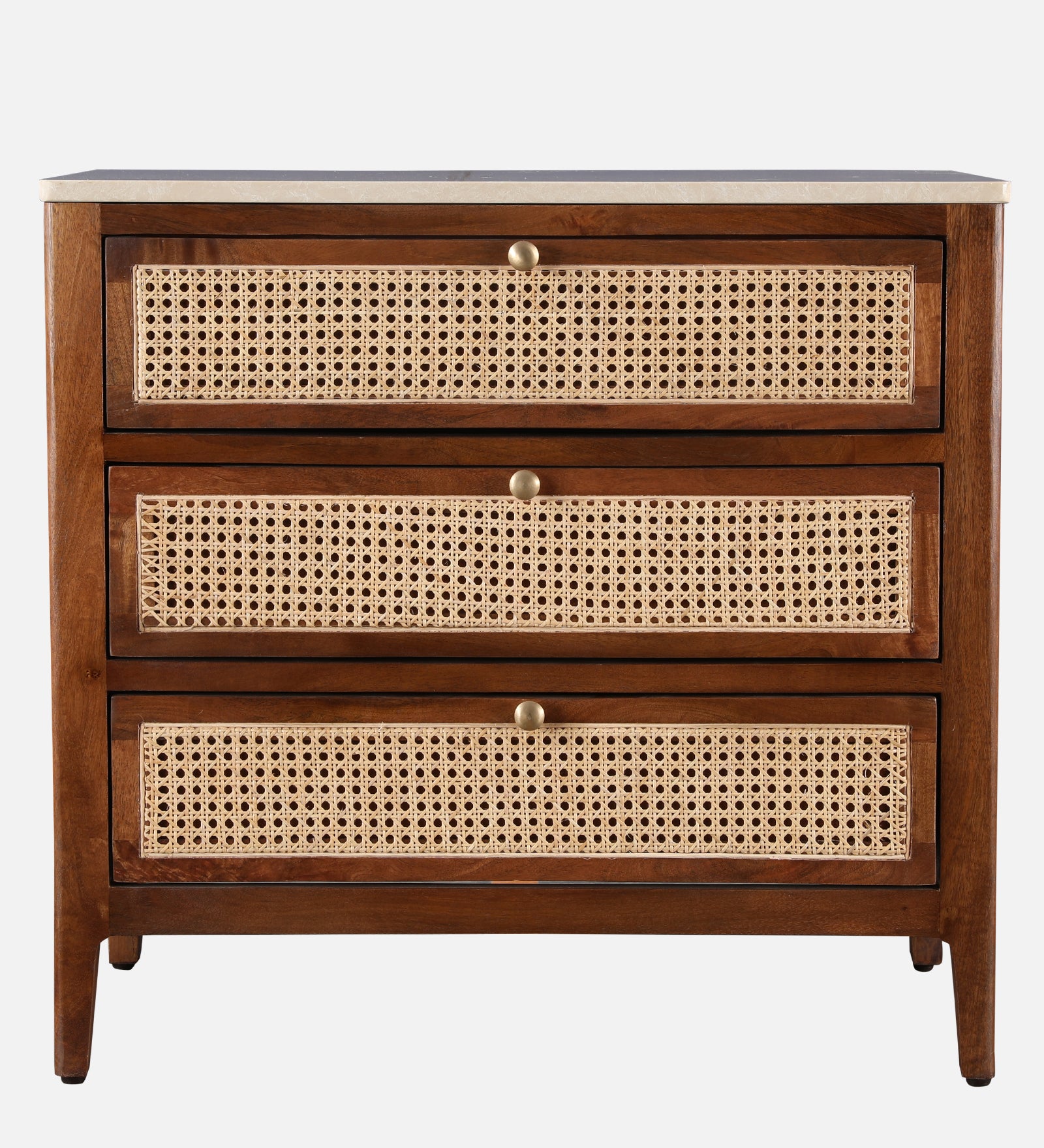 Siam Acacia Wood Chest Of Drawer in Honey Colour