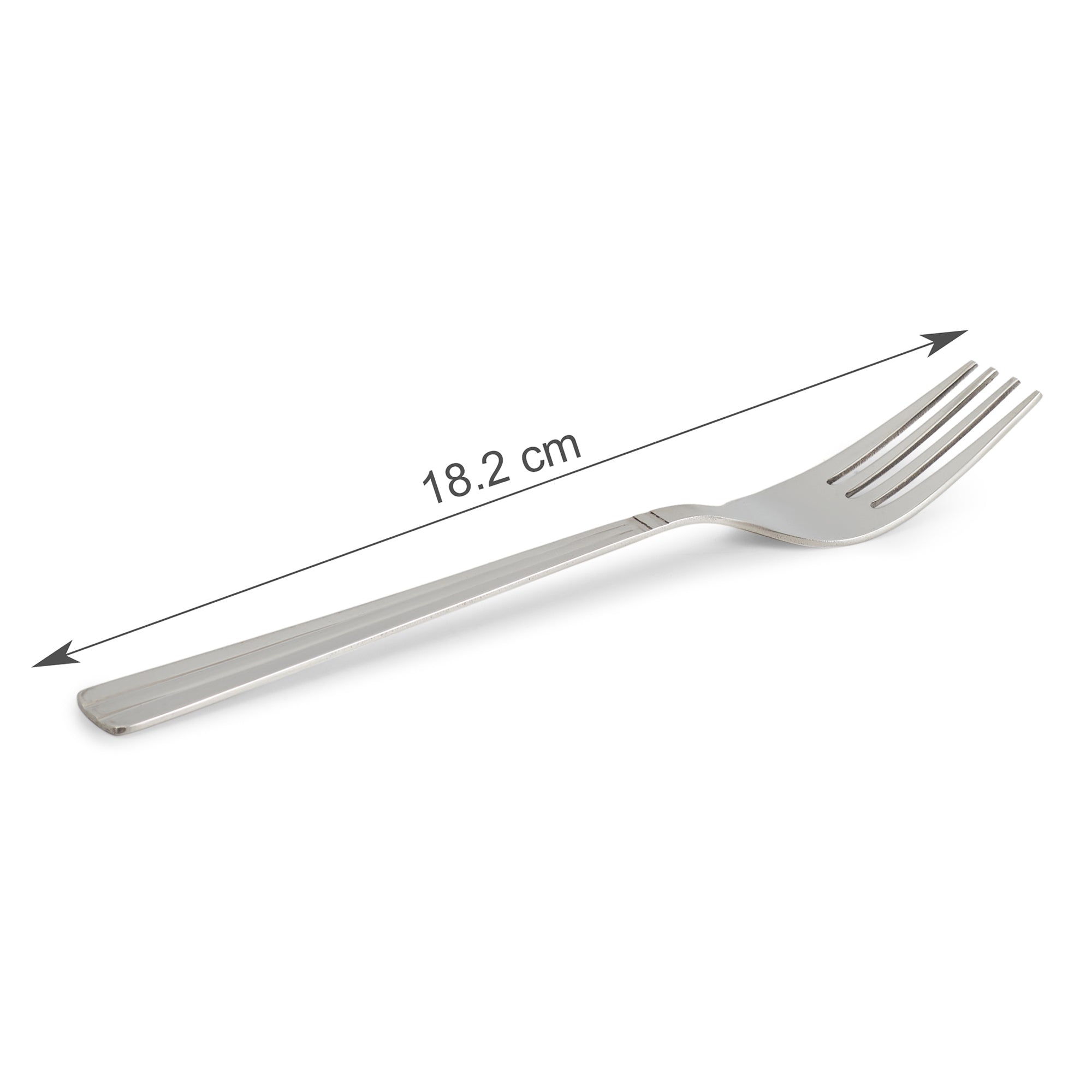Utsav Stainless Steel Silk Cutlery Set of 24 Pieces With Stand in Silver Colour