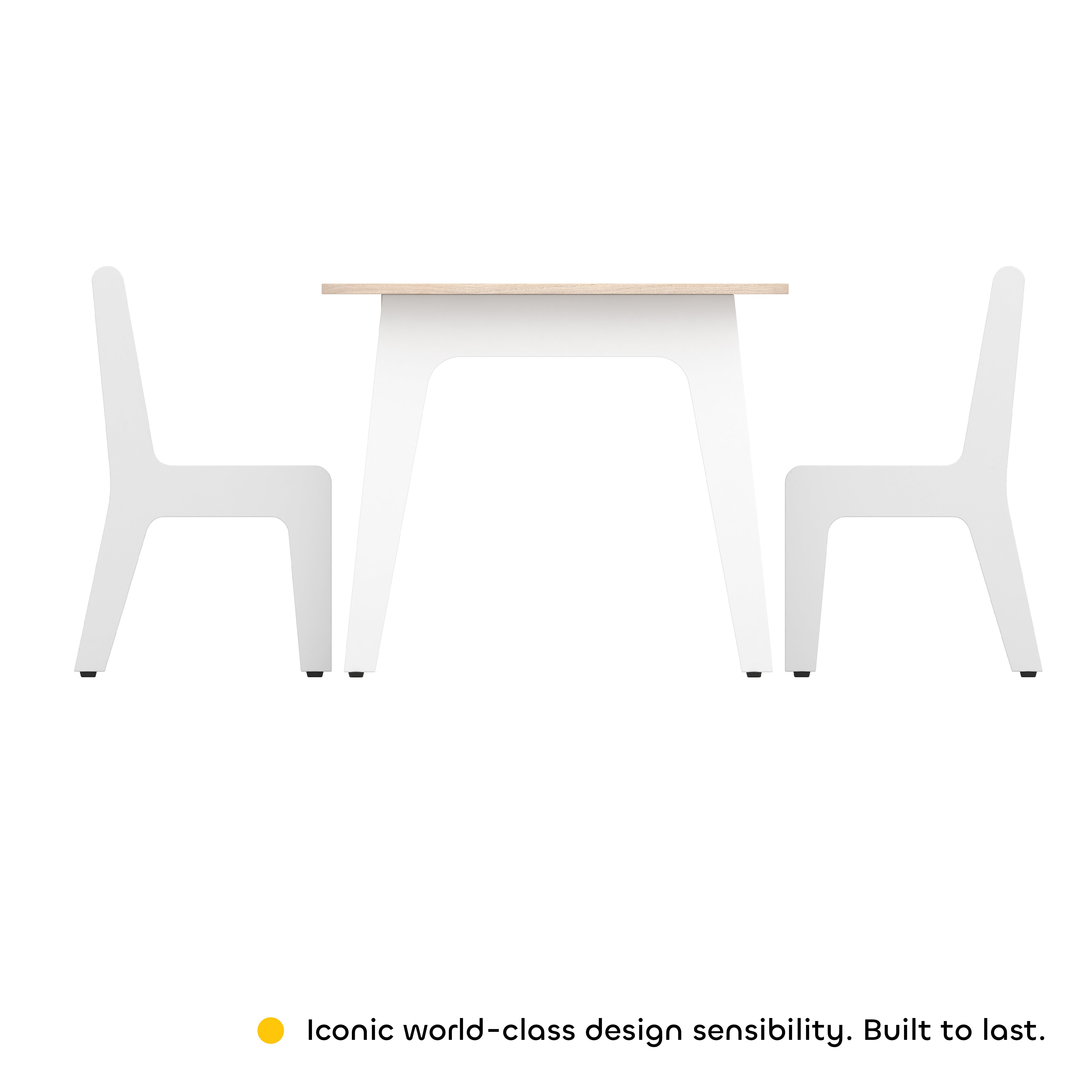 Roobik Activity Table & Chair in Chestnut Colour