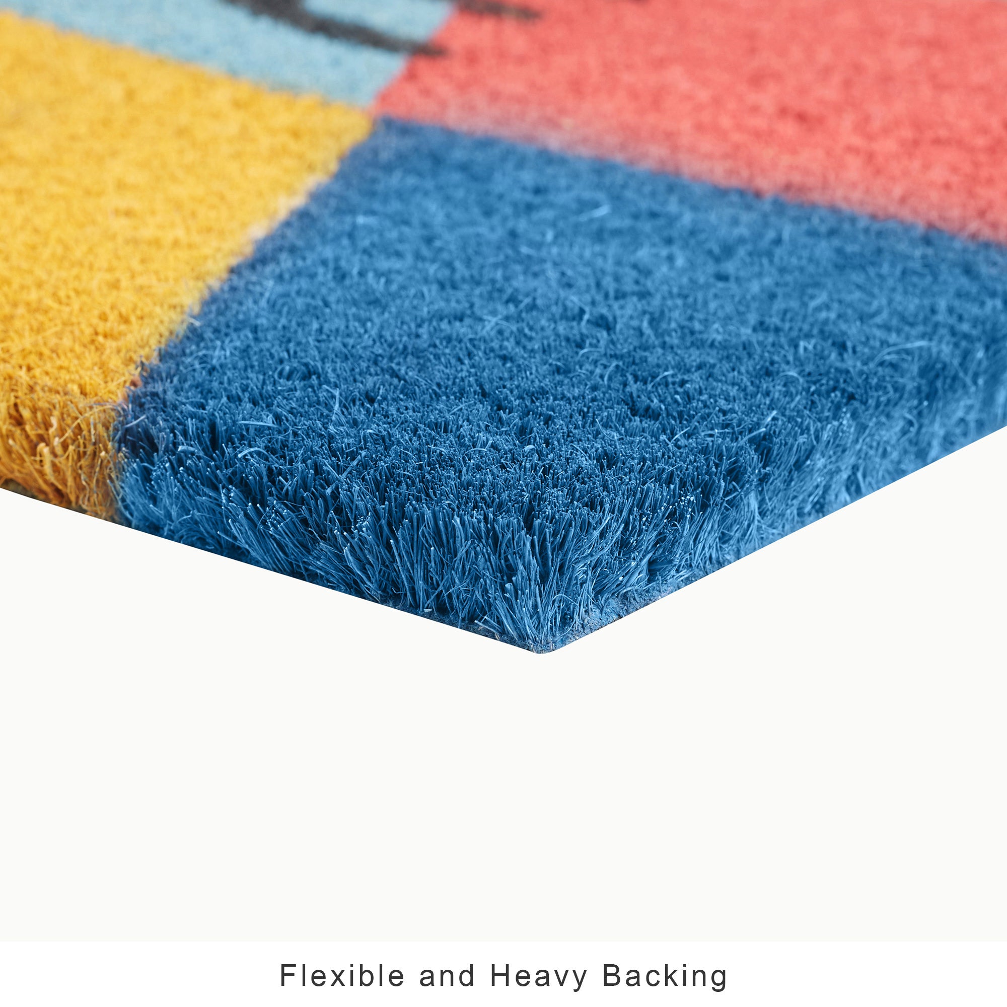 Natura  Home Printed Coir Doormat 40x60 CM in Multi Colour