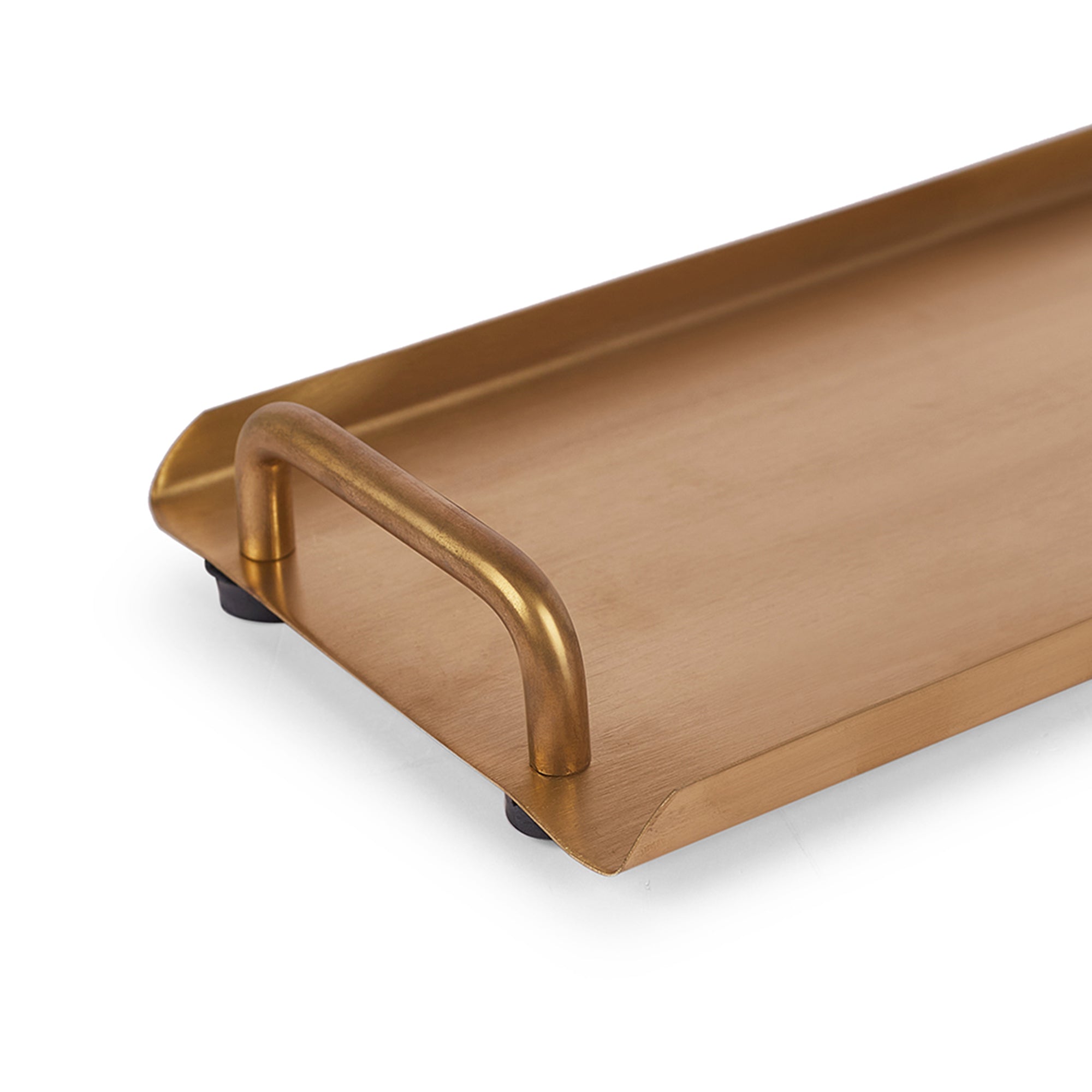 Sapphire Stainless Steel Serving Set Large in Gold & Silver Colour by Living Essence