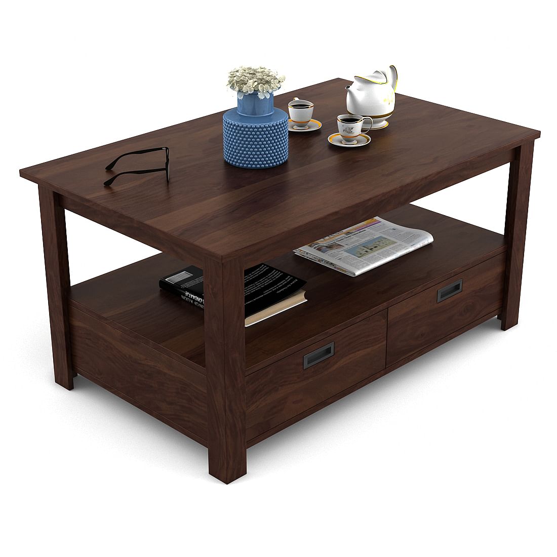 Comfort Classics + (Garcia Lounger Grey RH + Antwerp Flute Side Table + Antwerp Flute Centre Table + Antwerp Wall Unit)