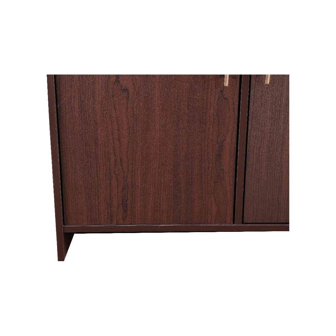 Albert Engineered Wood 2 Door Cabinet in Cherry Brown Colour