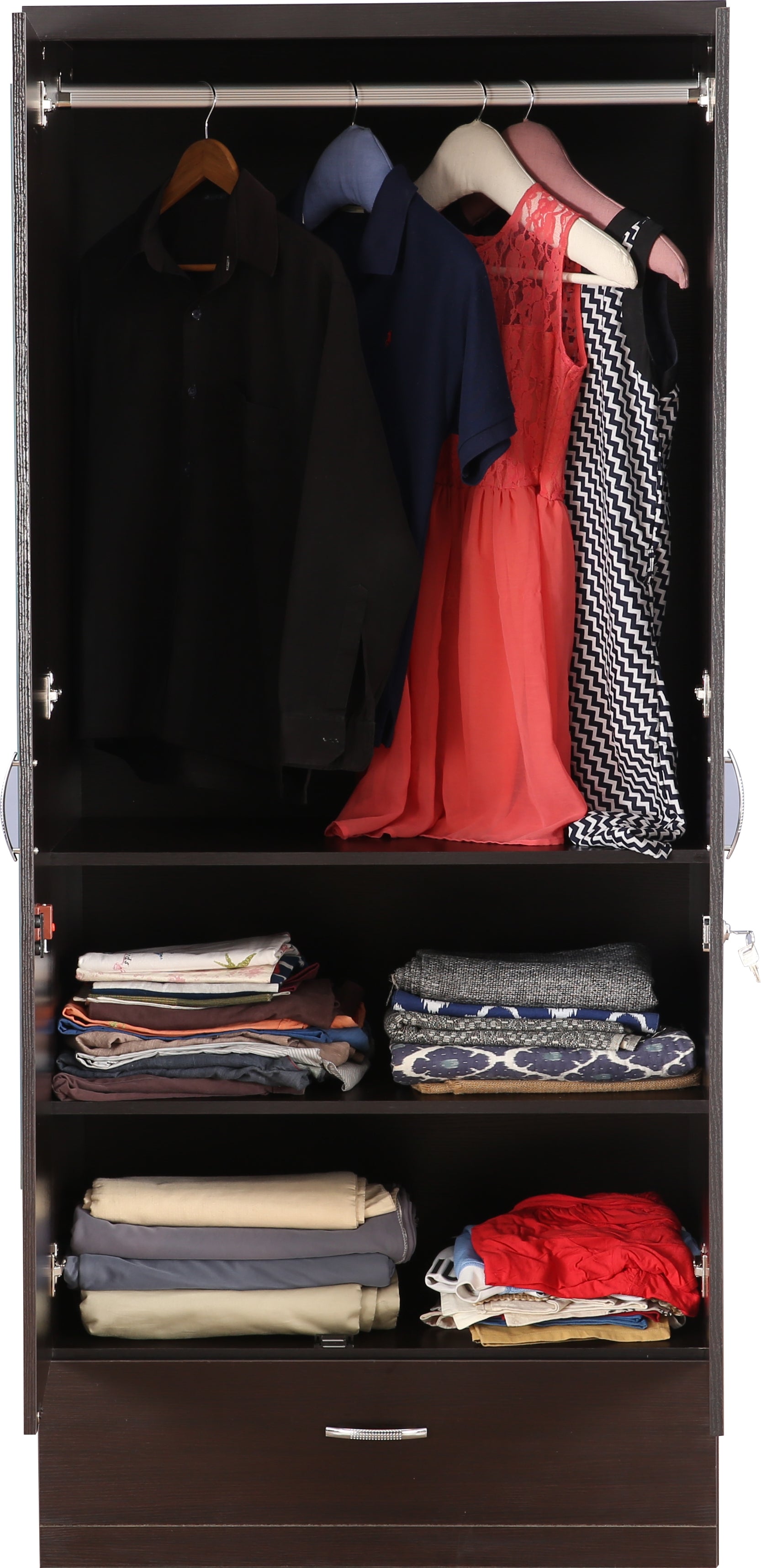 Utsav 2 door wardrobe in Wenge Colour