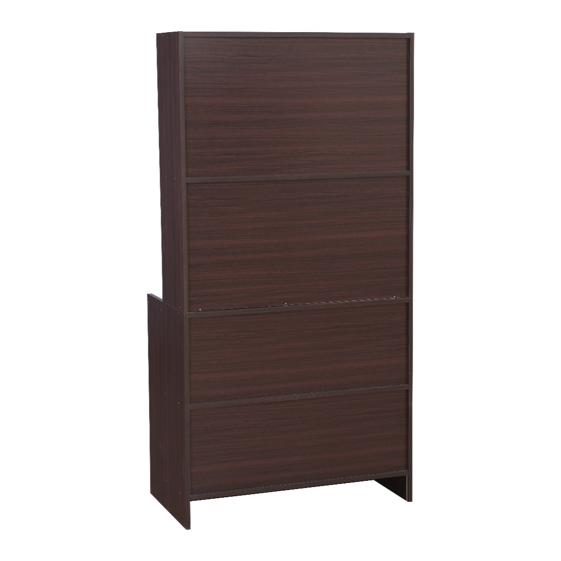 Gleam Study Table in Walnut Colour