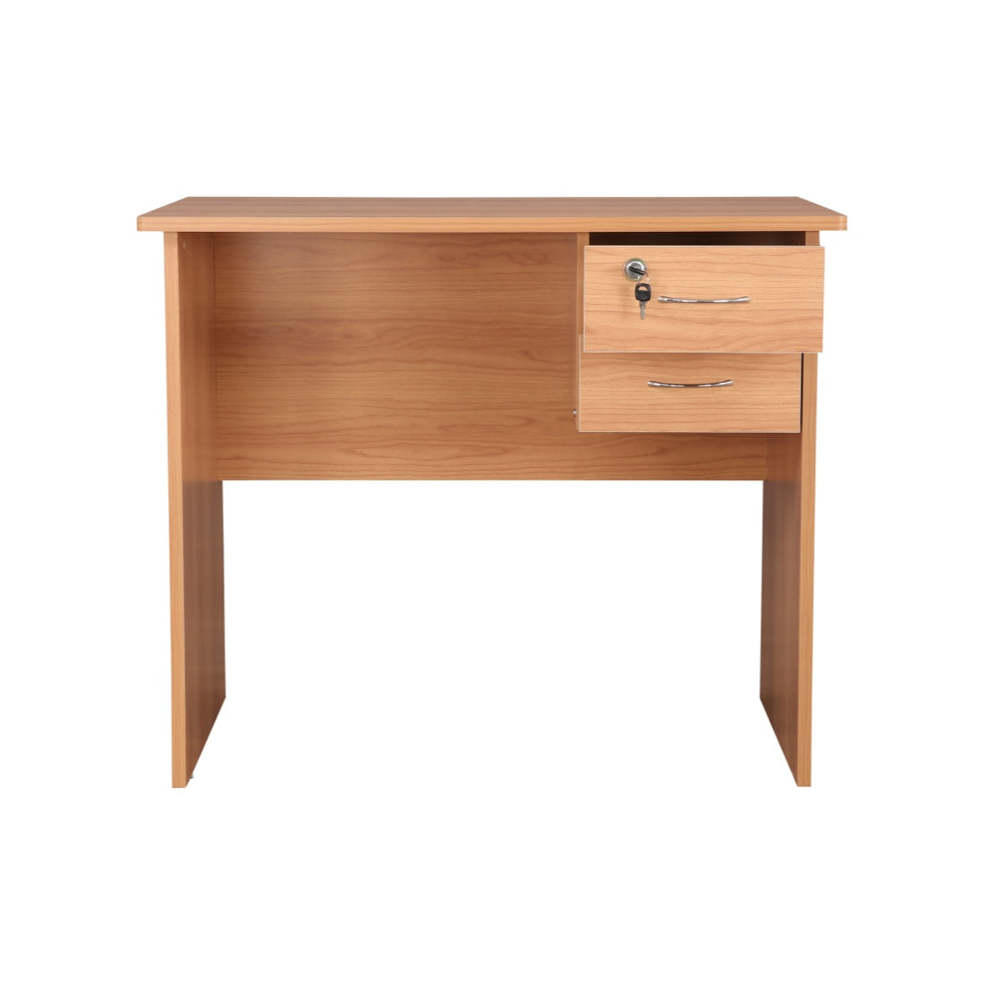 Simply Engineered Wood Study Table in Honey Colour