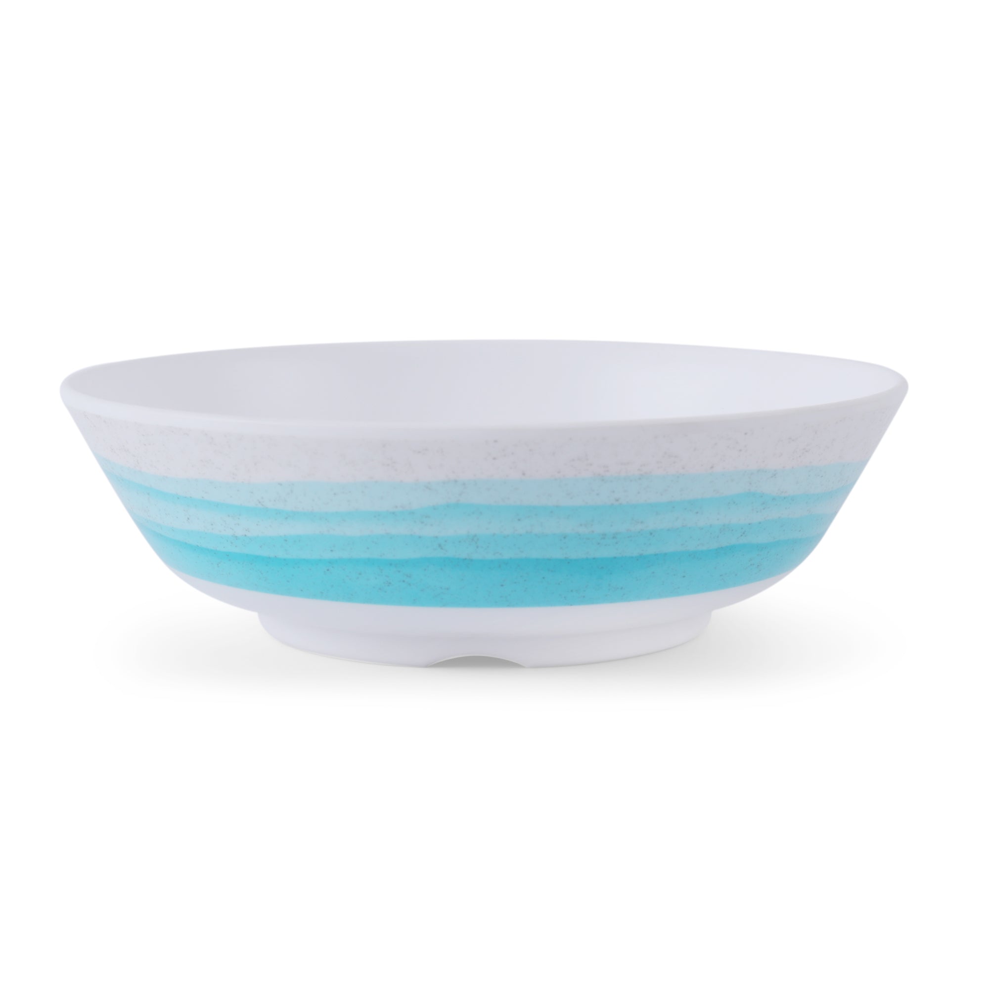 Emilia Melamine Speckles Serving Bowl in Dusky Blue Colour