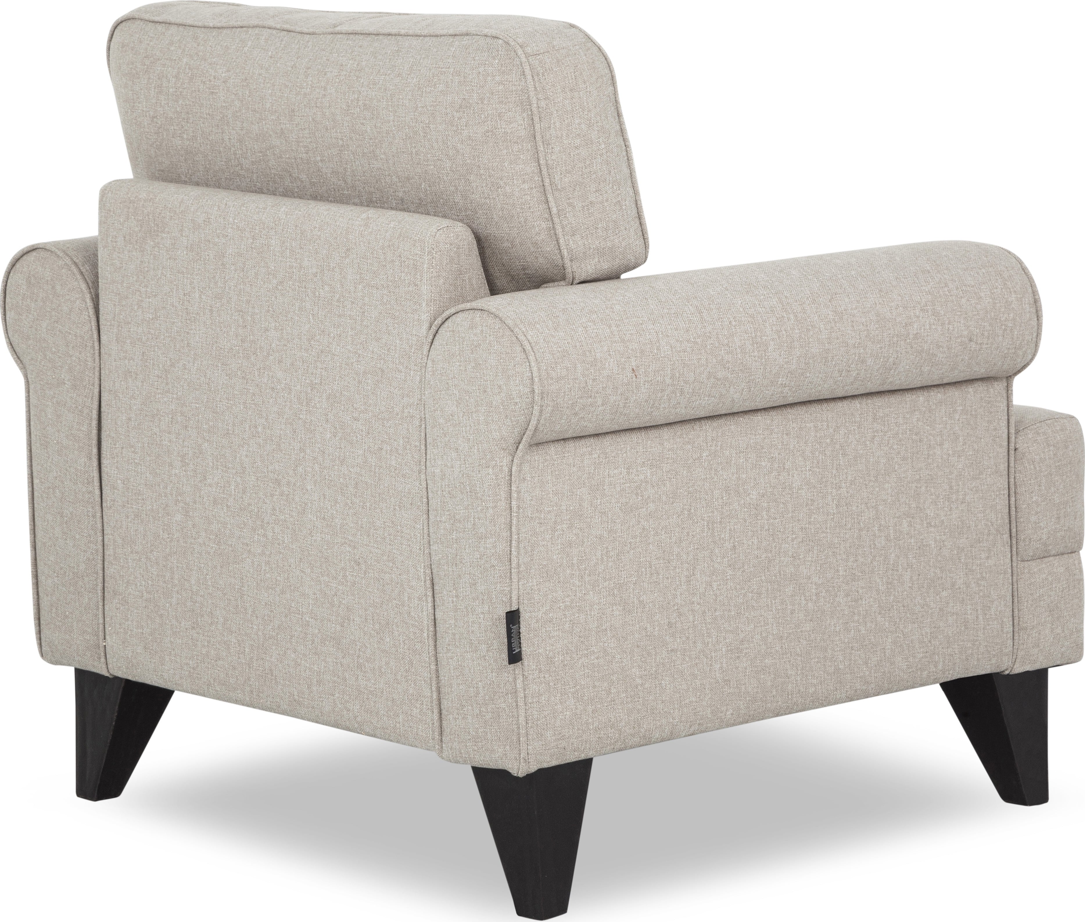 Paddington Fabric Single Seater Sofa in Beige Colour