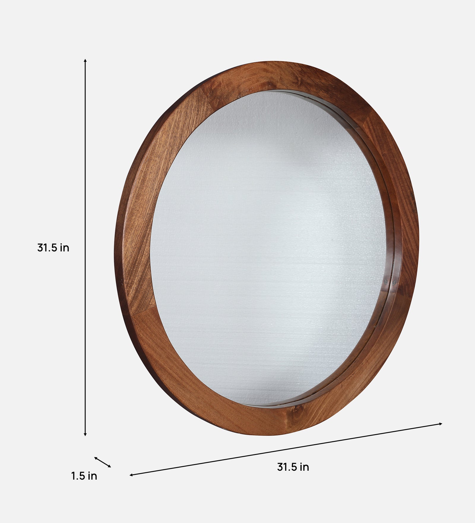 Siam Acacia Wood Mirror in Honey Colour