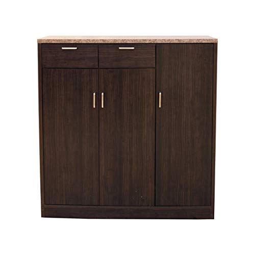 Murano Engineered Wood Storage Cabinet in Wenge Colour