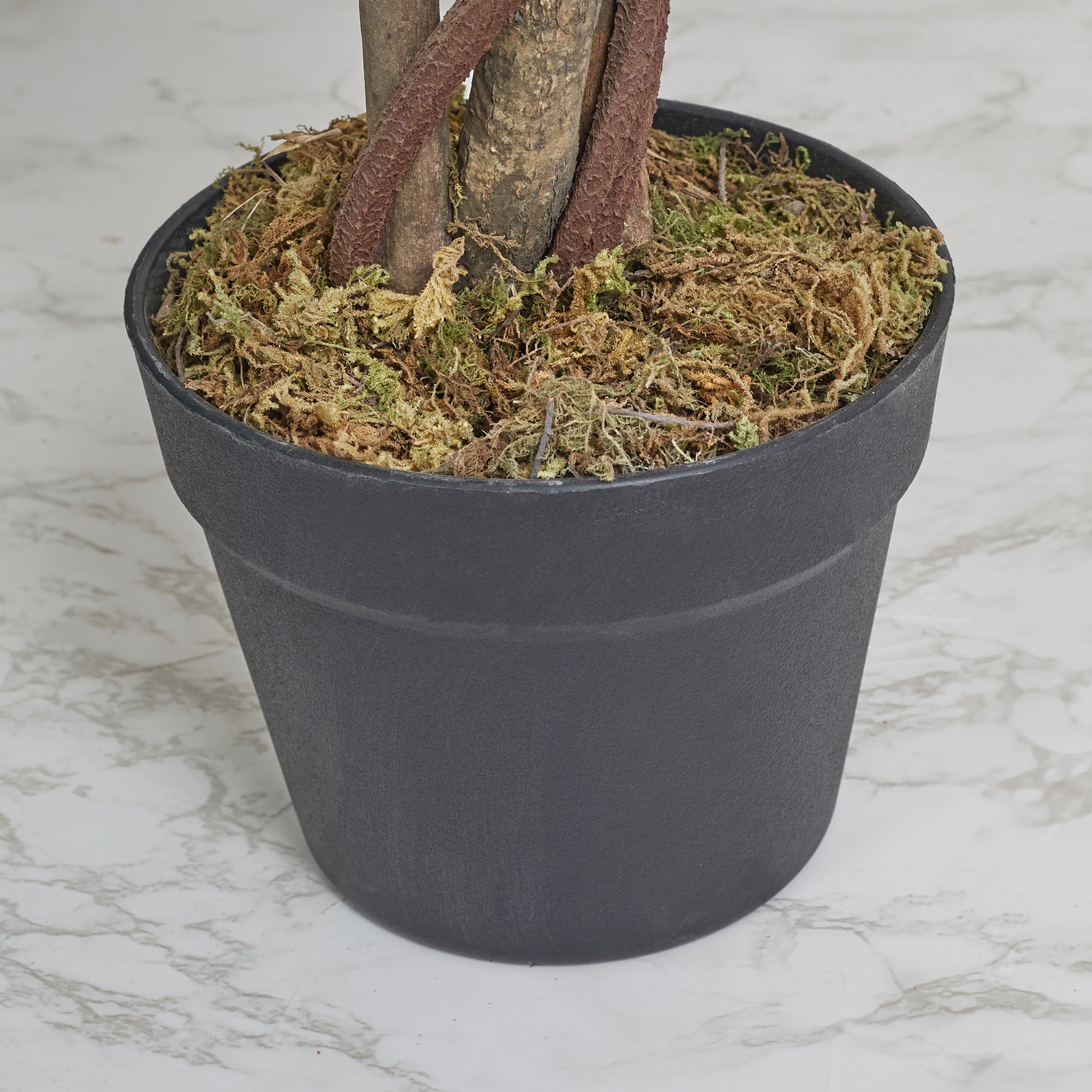 Ilana Artificial Cherry Blossom Potted Tree 120Cm in White Colour