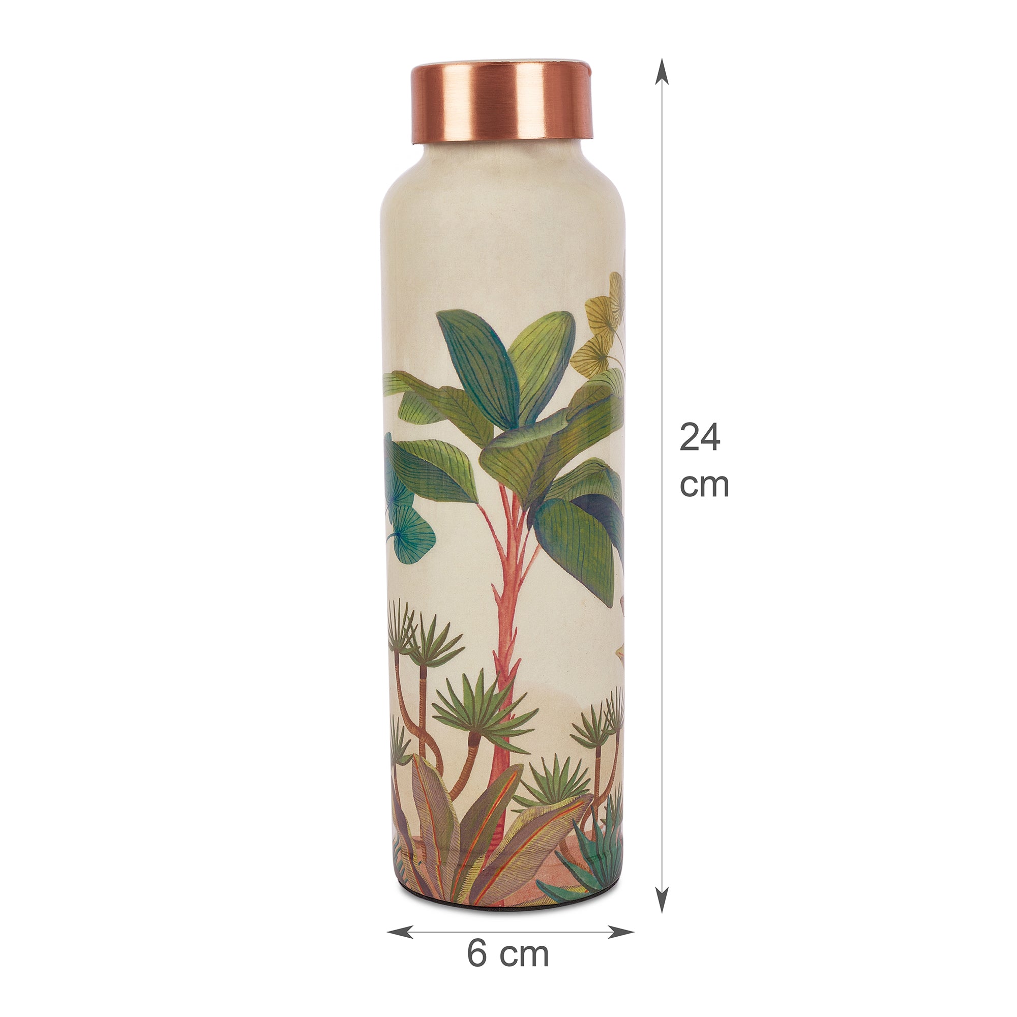 Oasis Copper Copper Bottle 1 Litre in Multi Colour