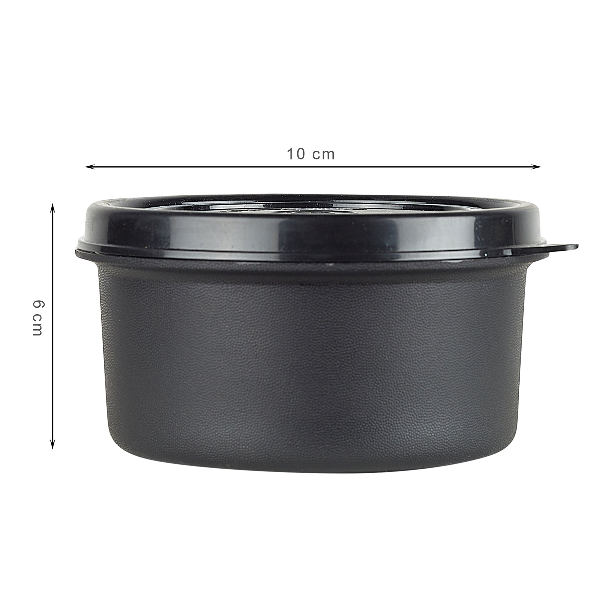 Microsafe 100% BPA Free Plastic & Stainless Steel Terra Lunch Box 400ml Set of 3 + Spoon + Carry Bag in Grey Colour