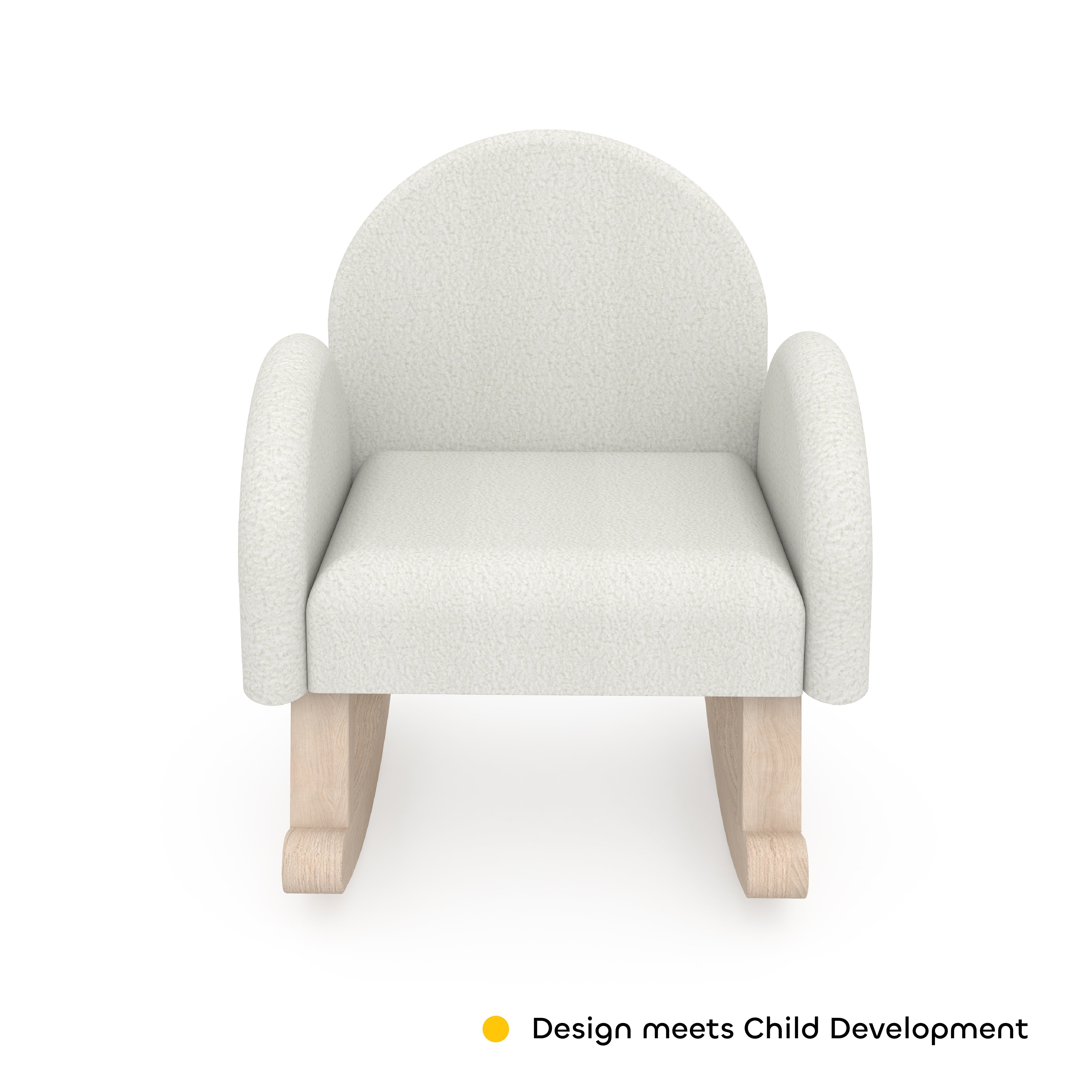 Rockabye Kids Rocking Chair in Frosty White Colour