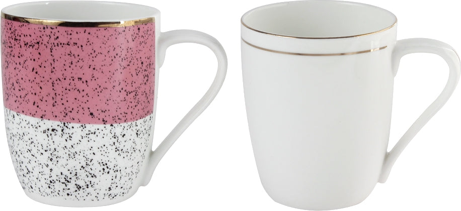 Avril Bone China Coffee Mug 310 Ml in White Colour