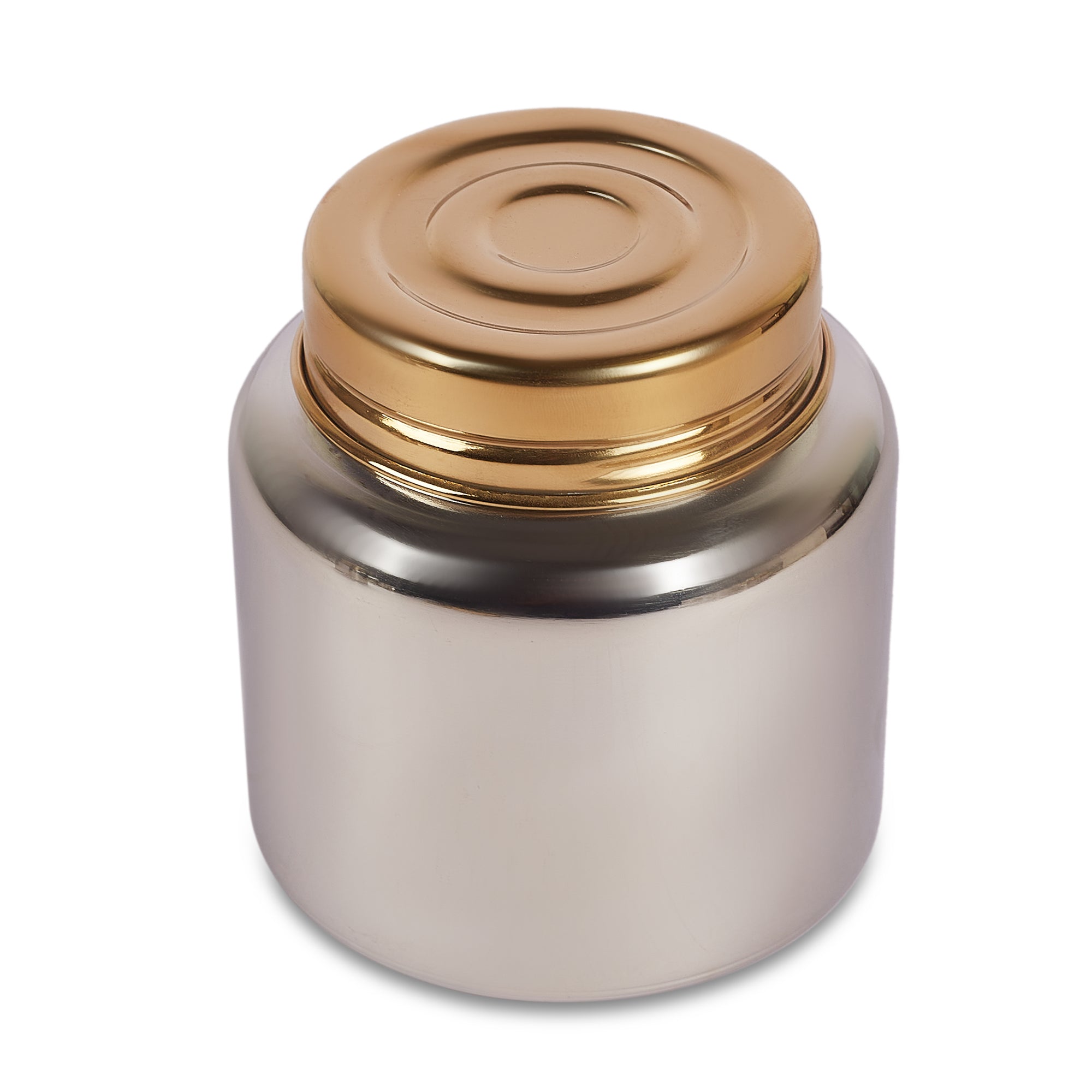 Sapphire Stainless Steel Serving Set Large in Gold & Silver Colour by Living Essence