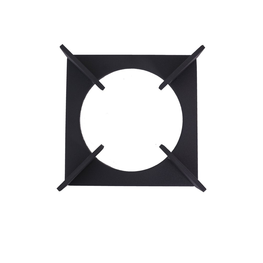 Octavia 1 - Gas Stove, 3 - Forged Brass Burners, 3 - Heavy duty pan support in Black Colour
