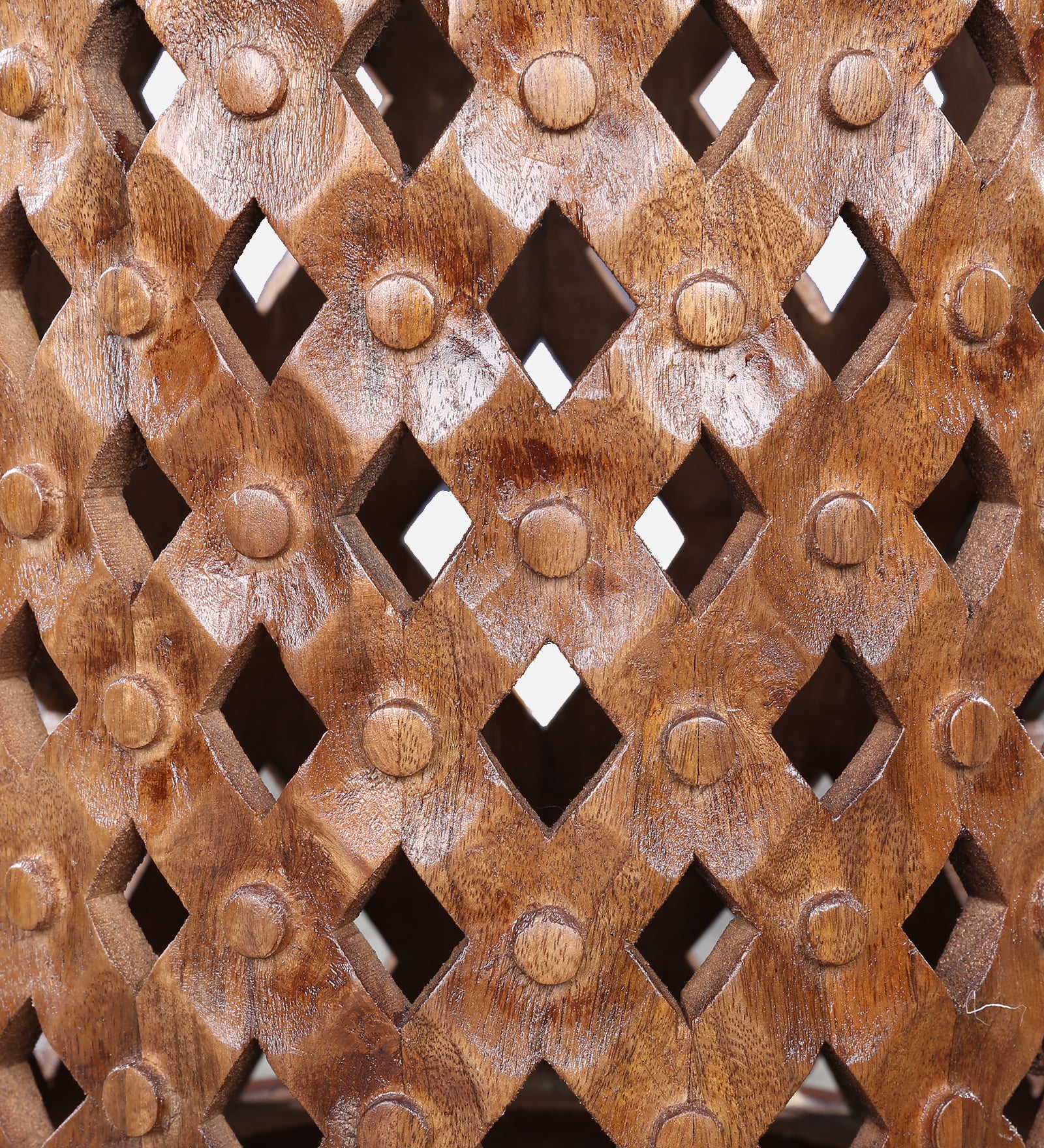 Sirohi Solidwood Side Table in Walnut Colour