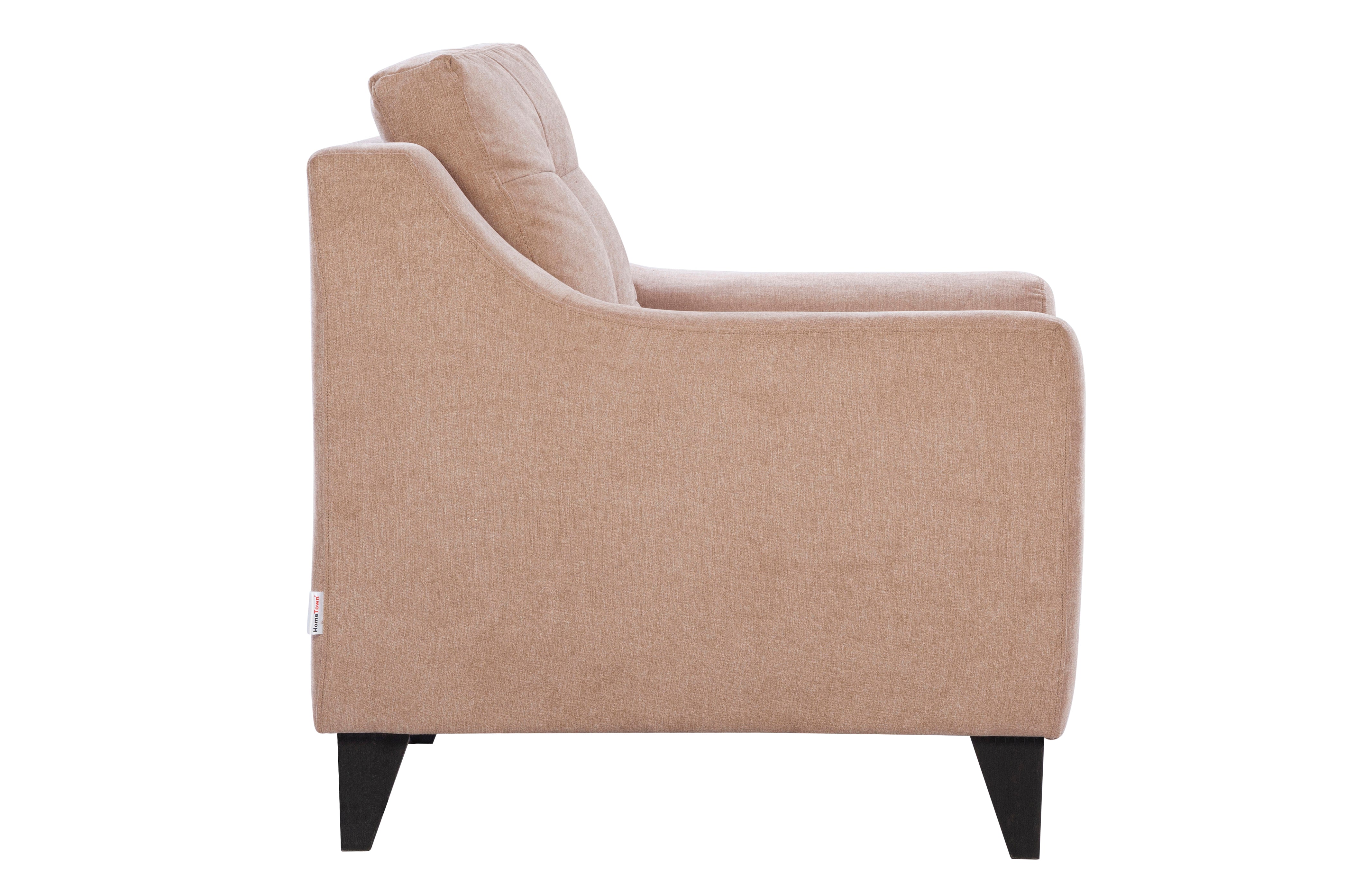 Malta Fabric 2 Seater Sofa in Brown Colour