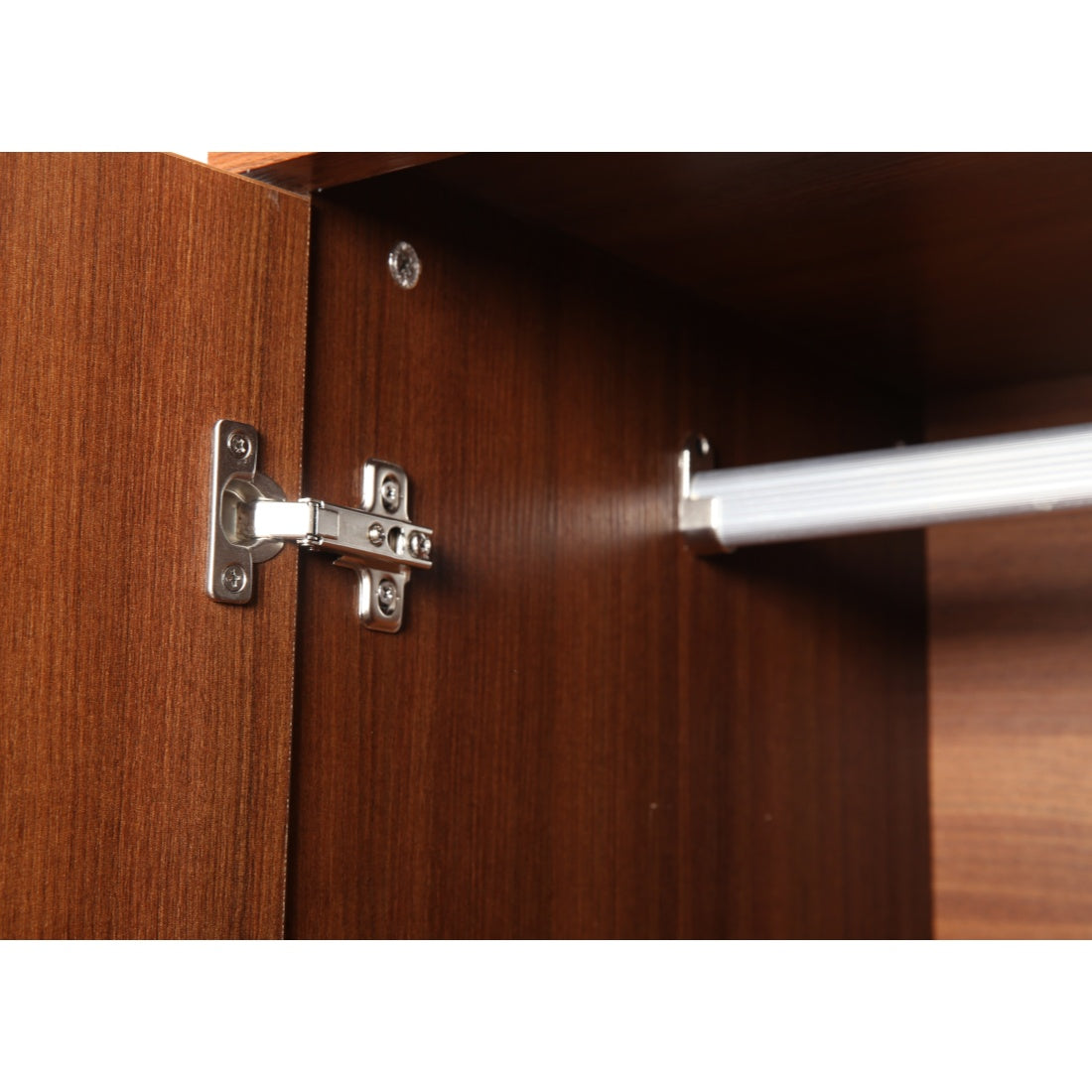 Ultima 3 door wardrobe in Walnut Colour