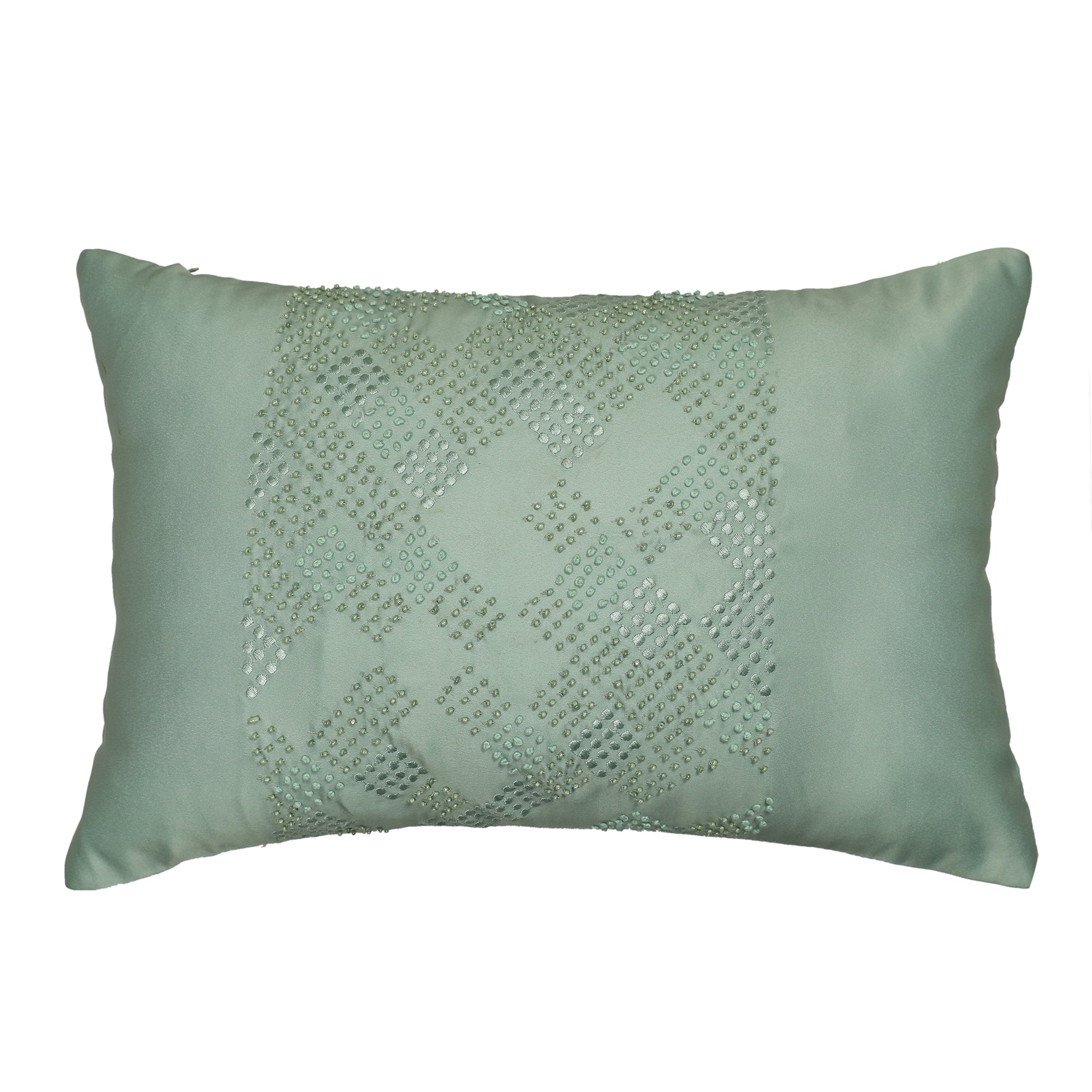 Swarna Cushion Cover Sage, 30x50cm