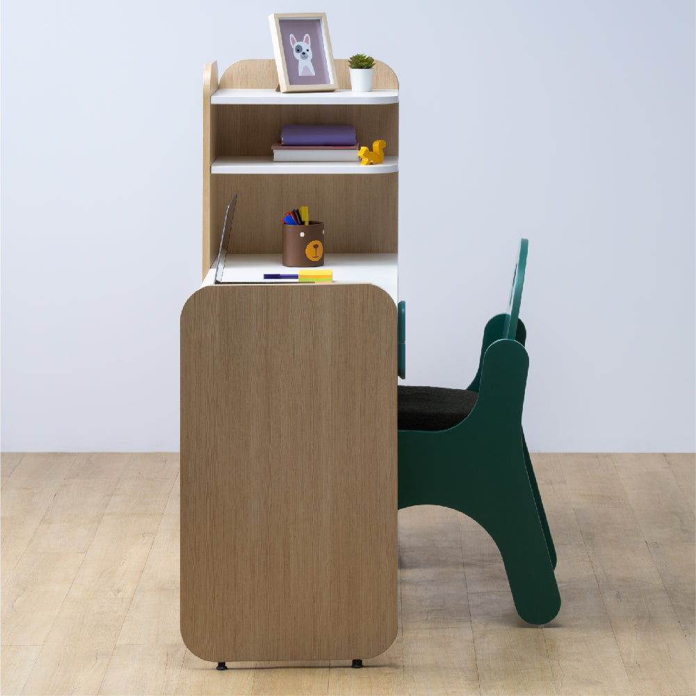 Infinity  Study Desk in Pearly White Colour