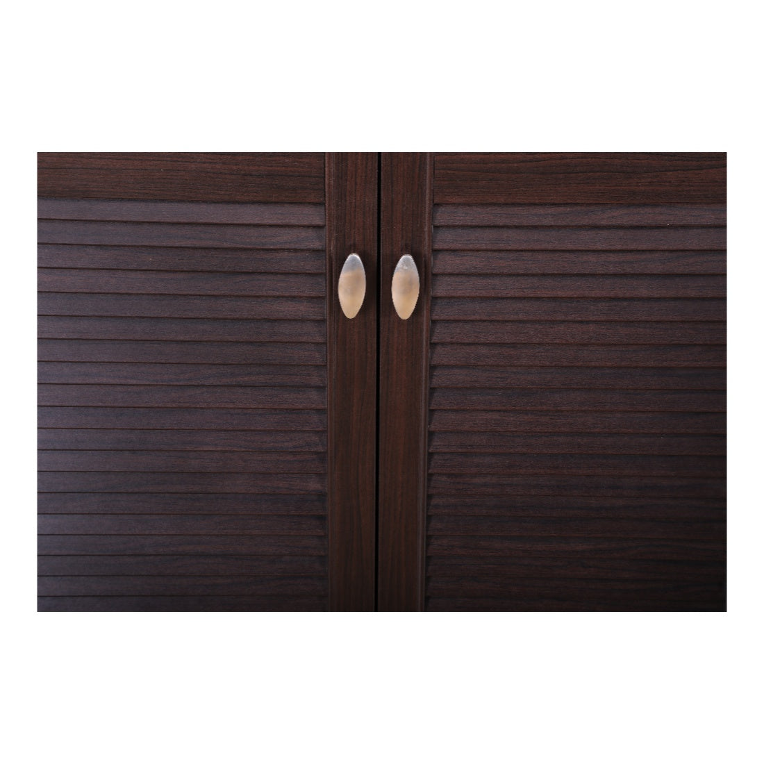 Frisco Engineered Wood 3 door Shoe Rack in Wenge Colour
