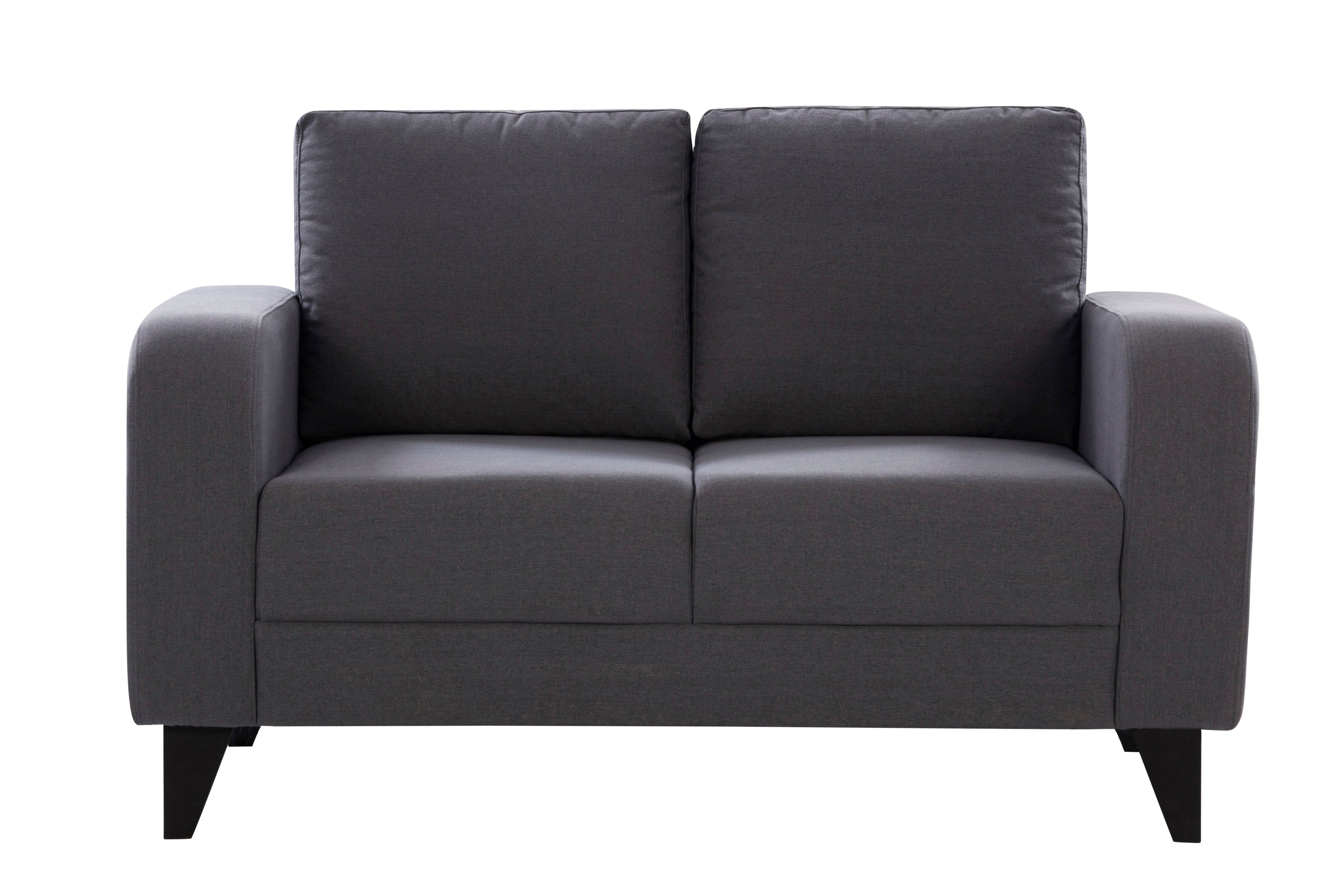 Manchester Fabric 2 Seater Sofa in Grey Colour