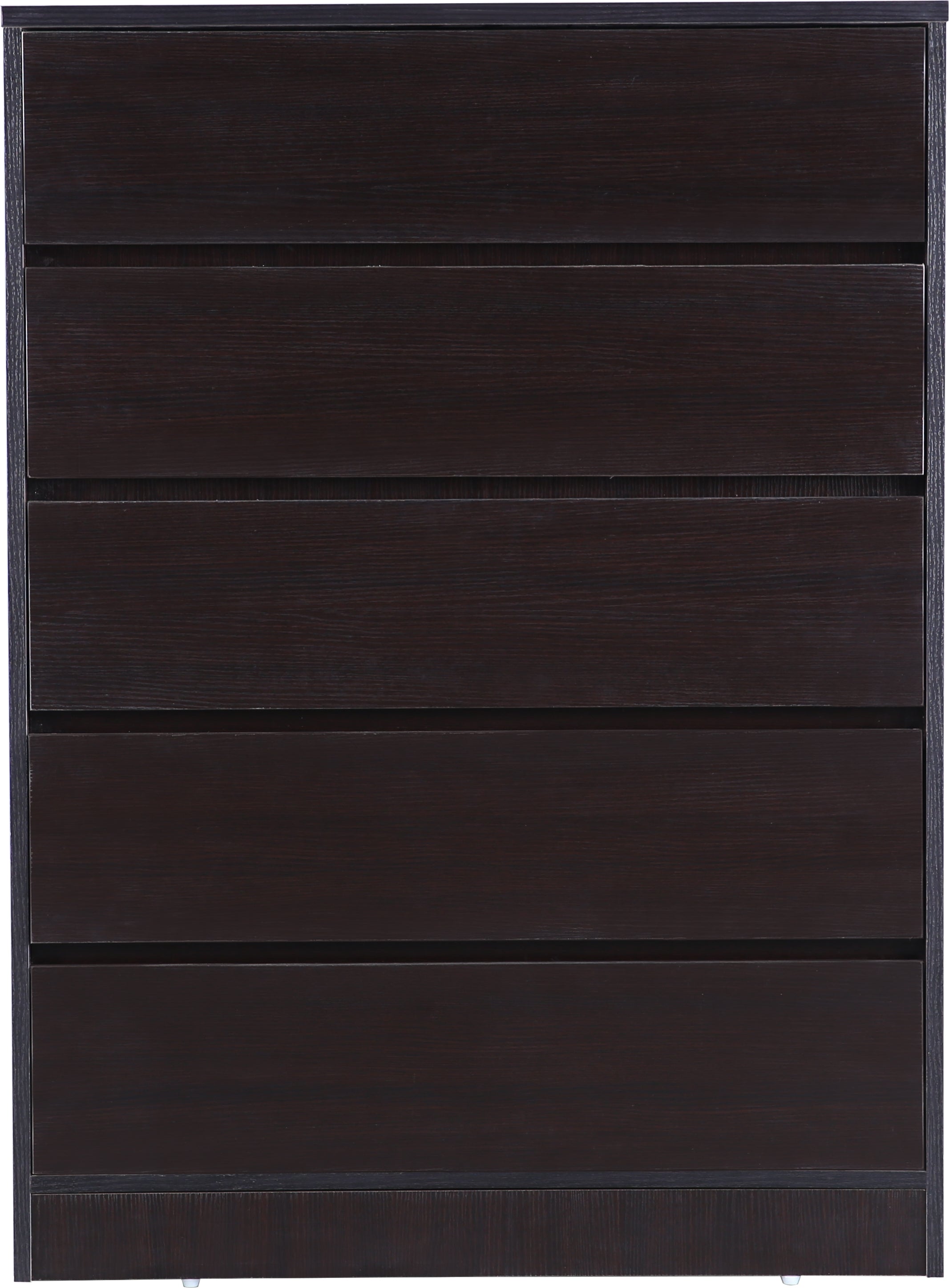 Basic Chest of 5 Drawer in Wenge Colour