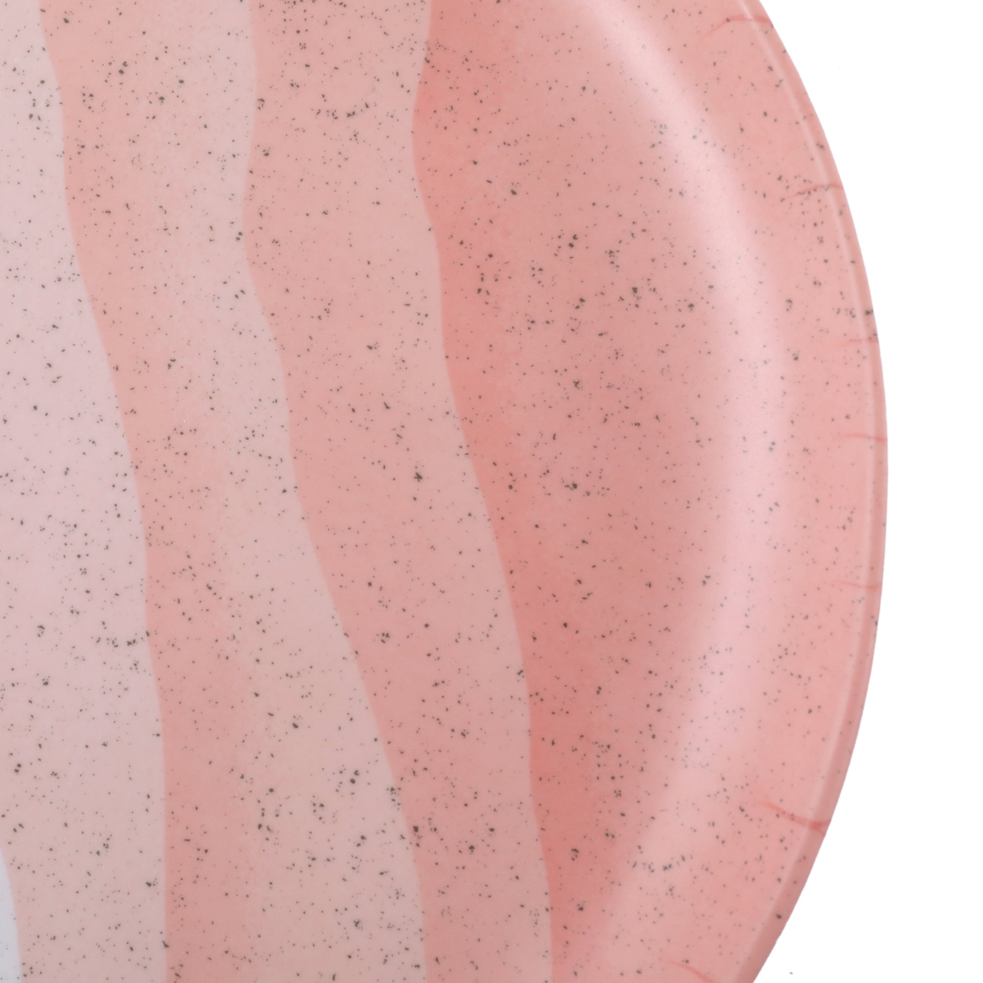Emilia Melamine Speckles Dinner Plate in Pink Colour